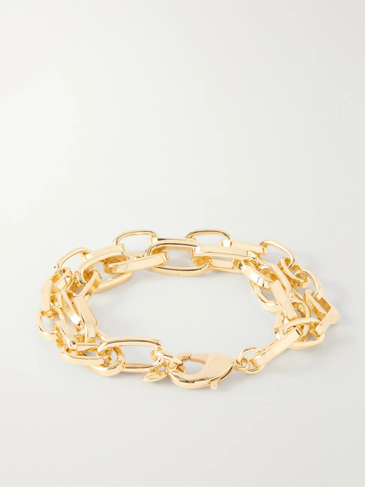 The Paperclip Gold-tone Chain Bracelet