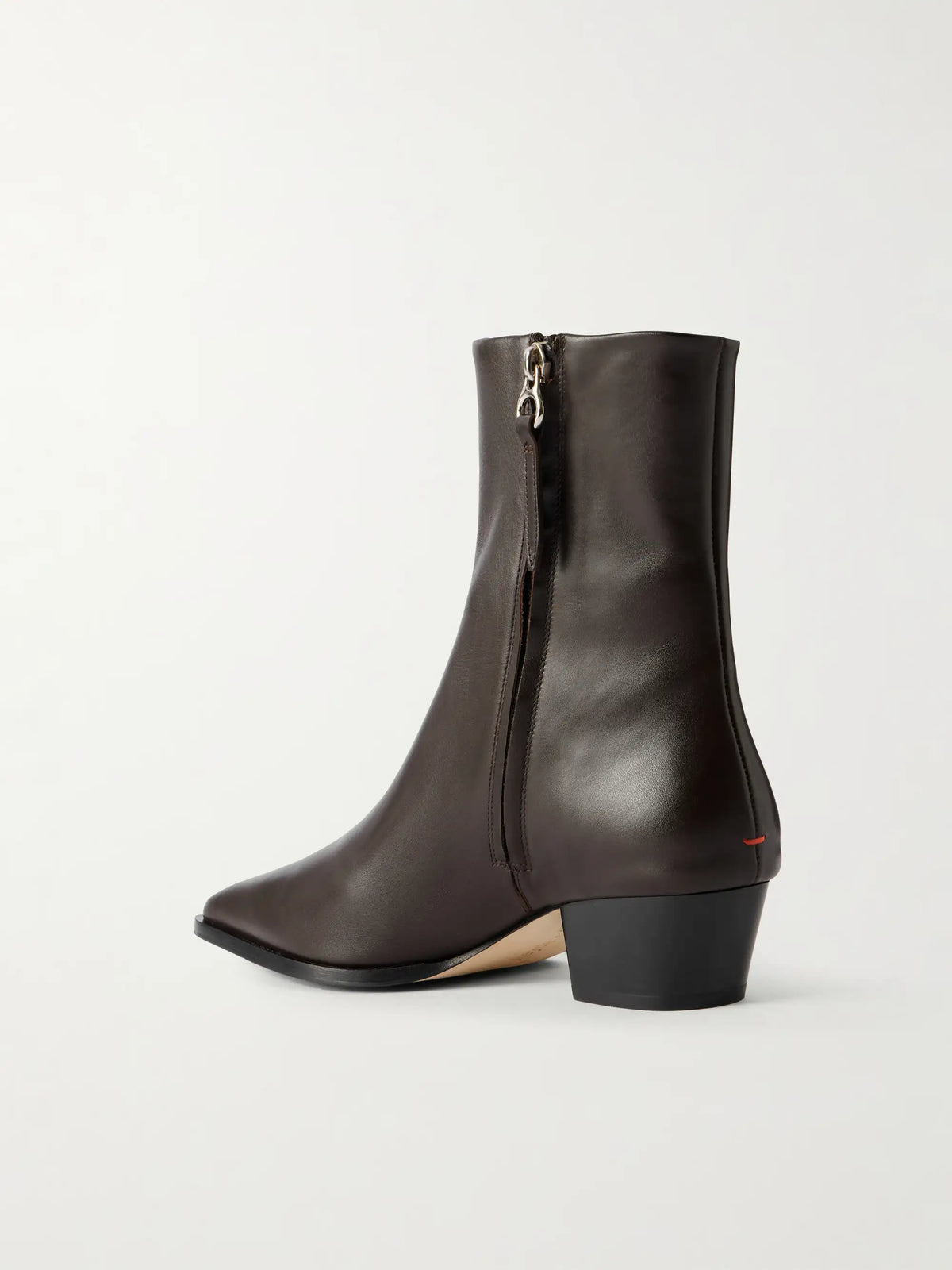 Aeyde Baba 40 Leather Ankle Boots