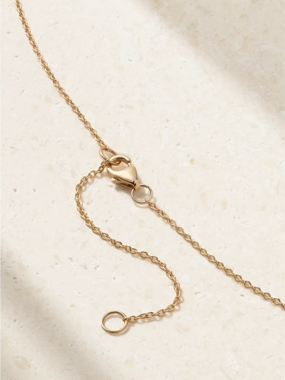 14-karat Recycled Gold, Malachite And Herkimer Diamond Necklace