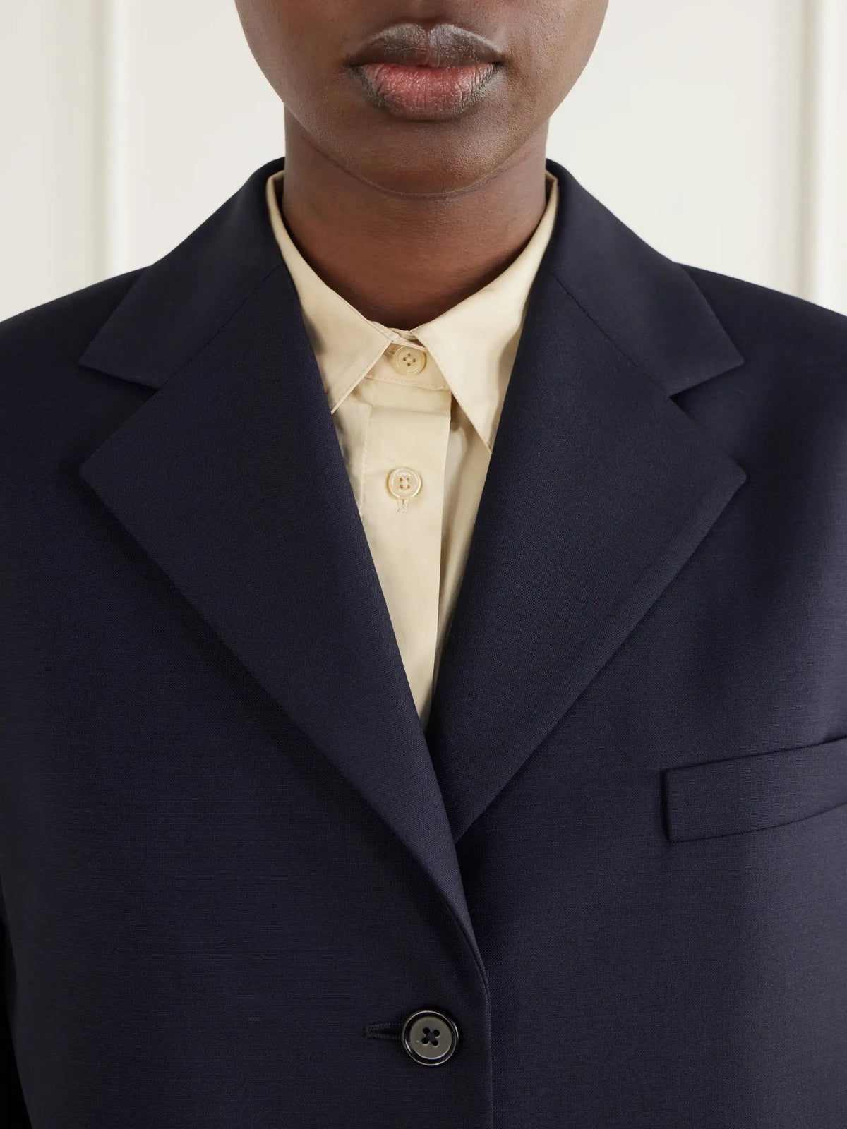 Jil Sander Wool And Mohair-blend Blazer