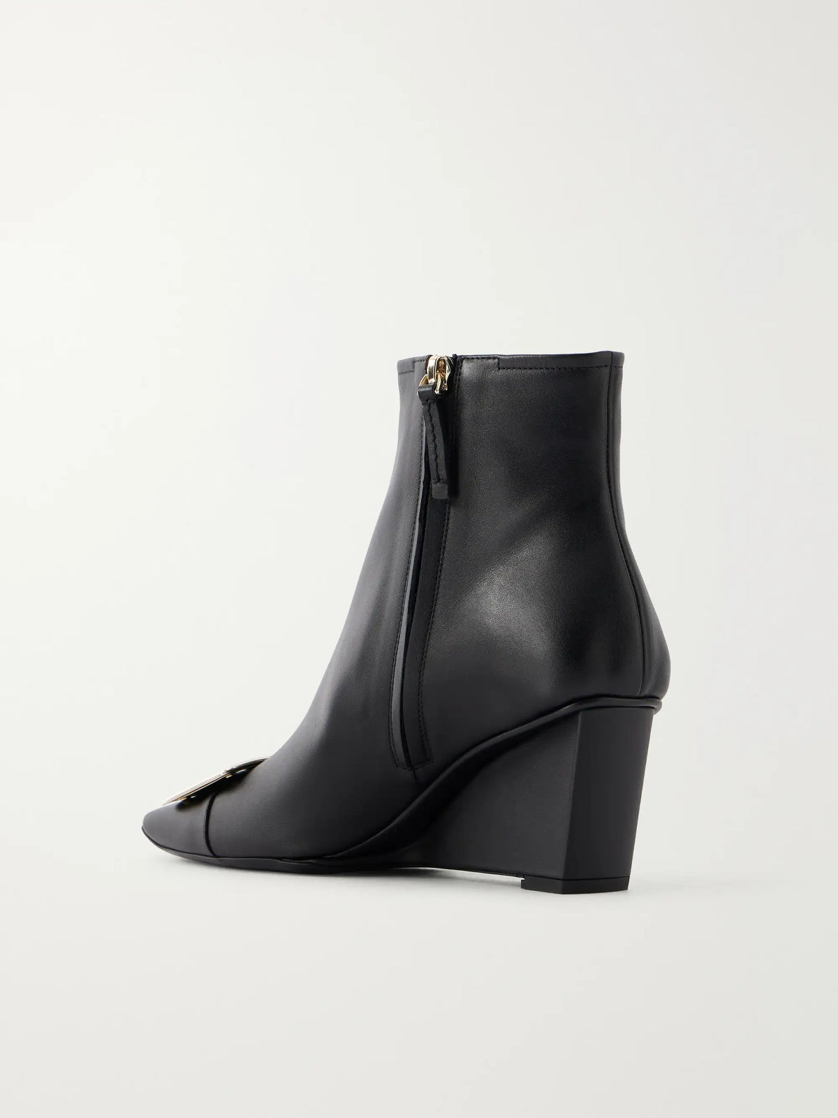 Roger Belle Vivier 60 Leather Ankle Boots