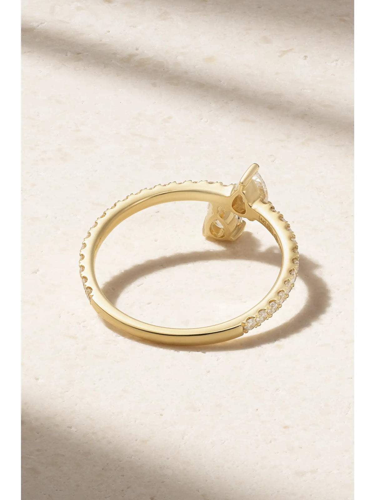 Princess Eternity 18-karat Gold Diamond Ring