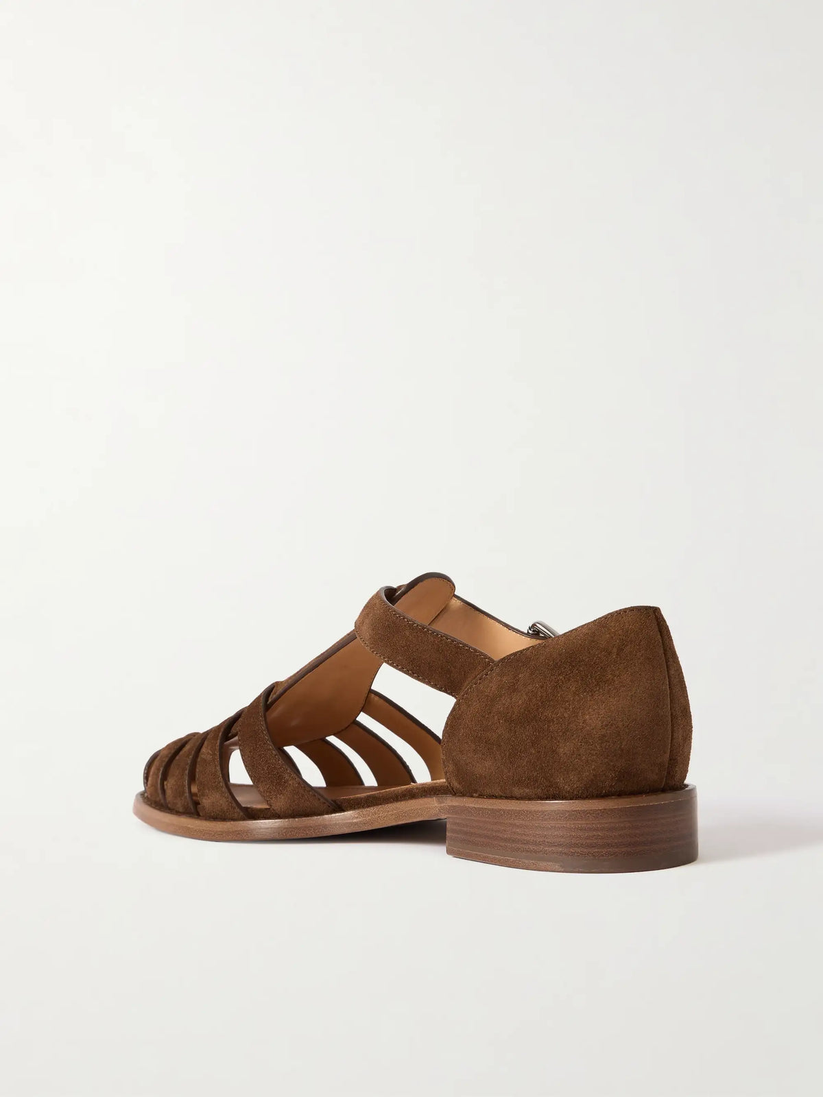 Kelsey Woven Suede Sandals