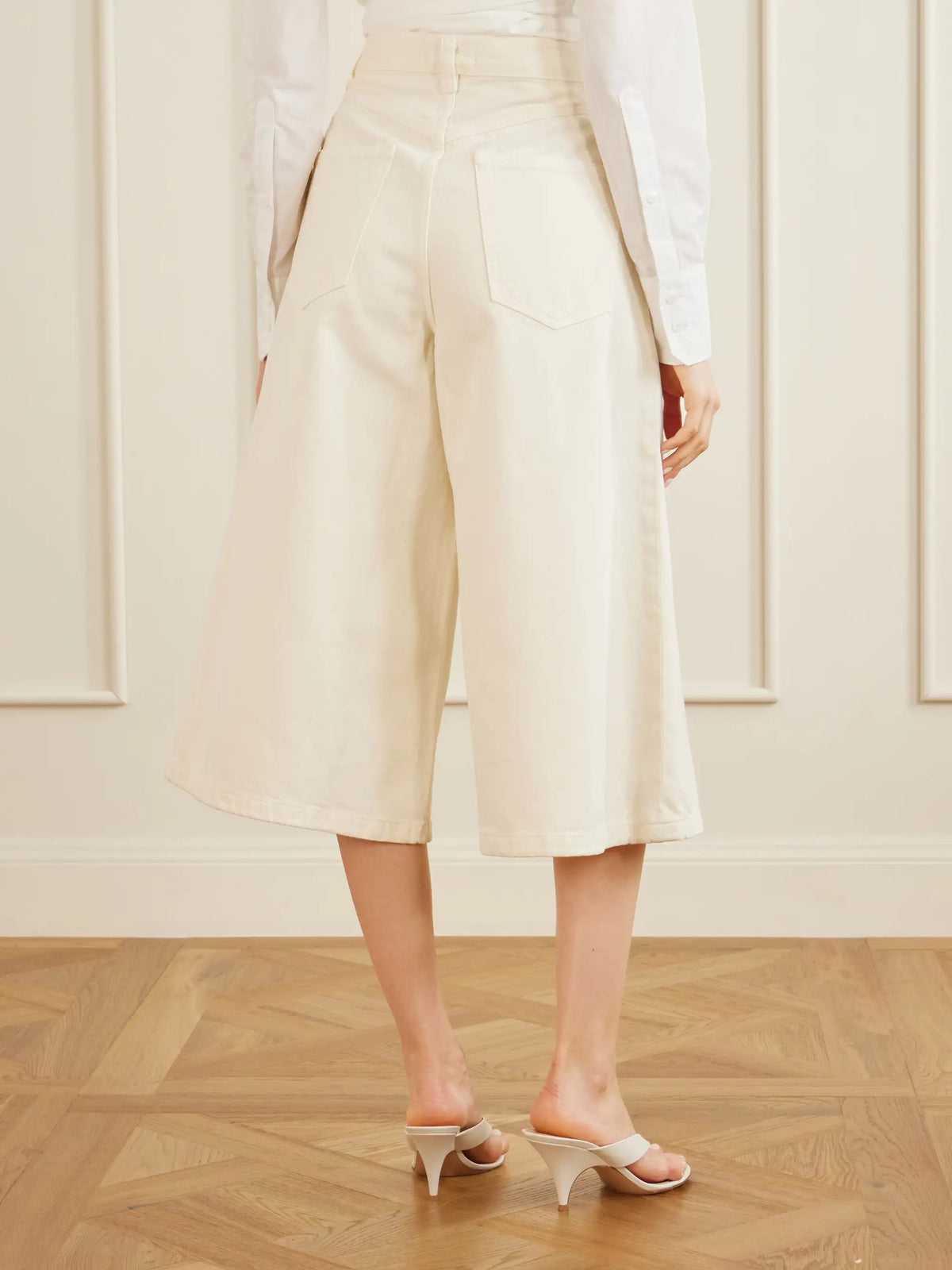 AGOLDE 80's Gaucho Organic Cotton Shorts