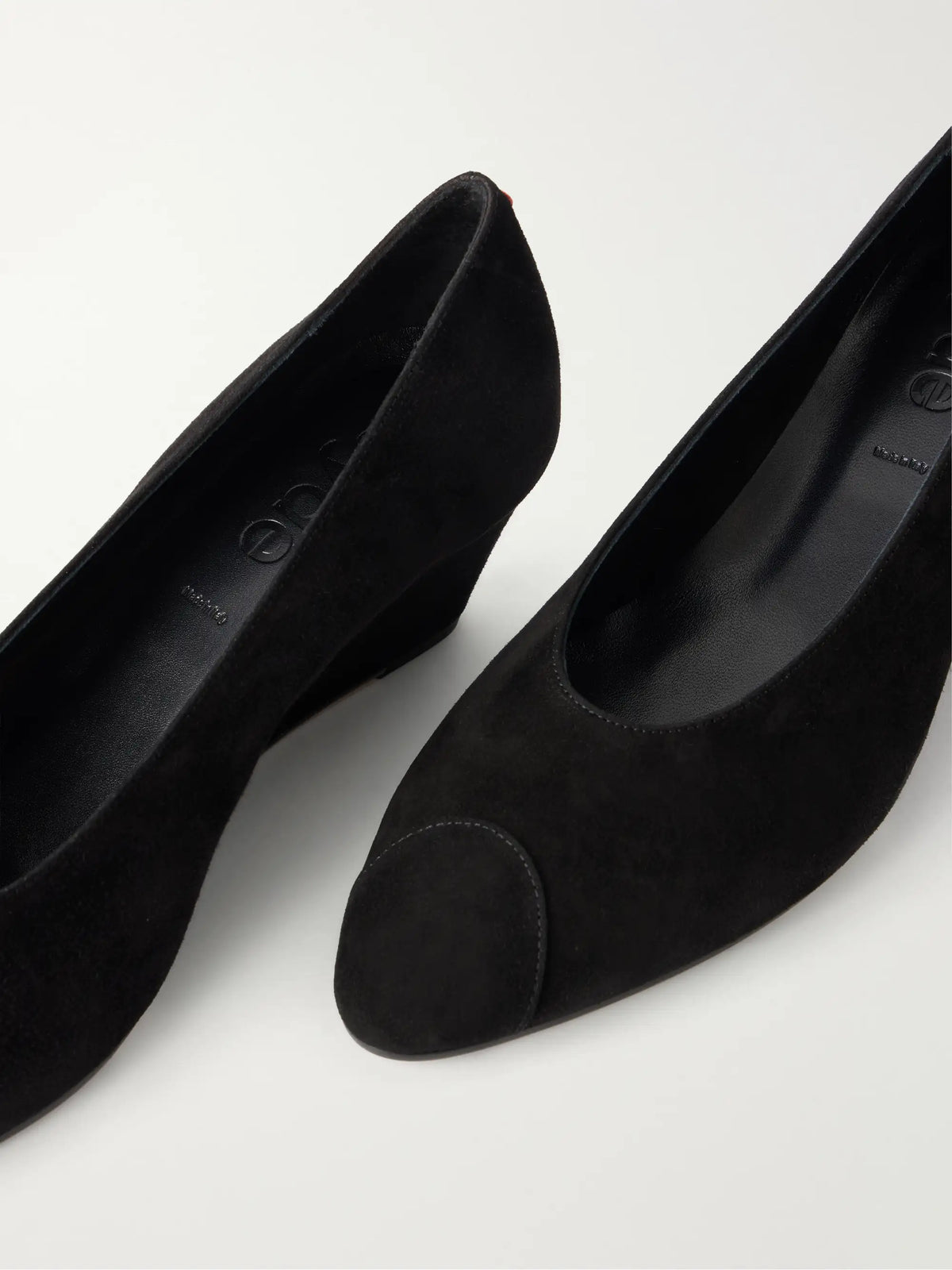 Aeyde Calea 55 Wedge Suede Pumps