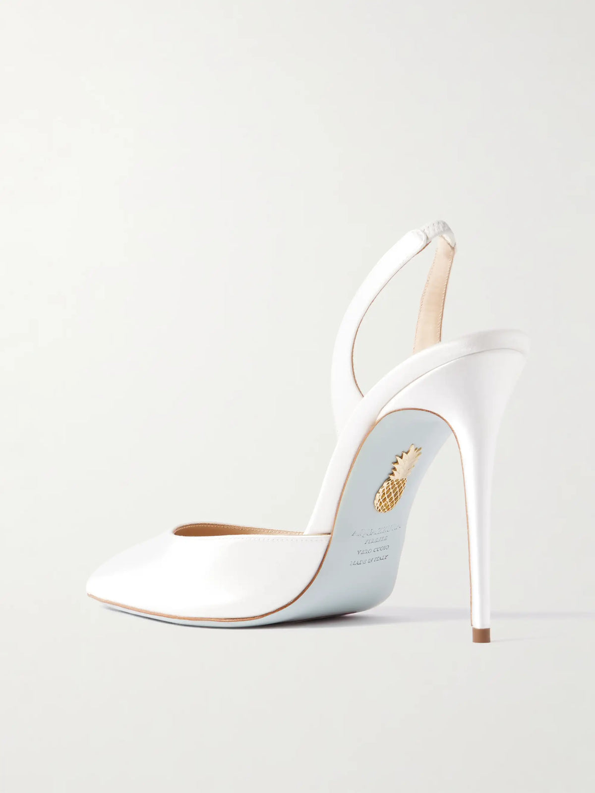 So Nude 105 Satin Slingback Pumps