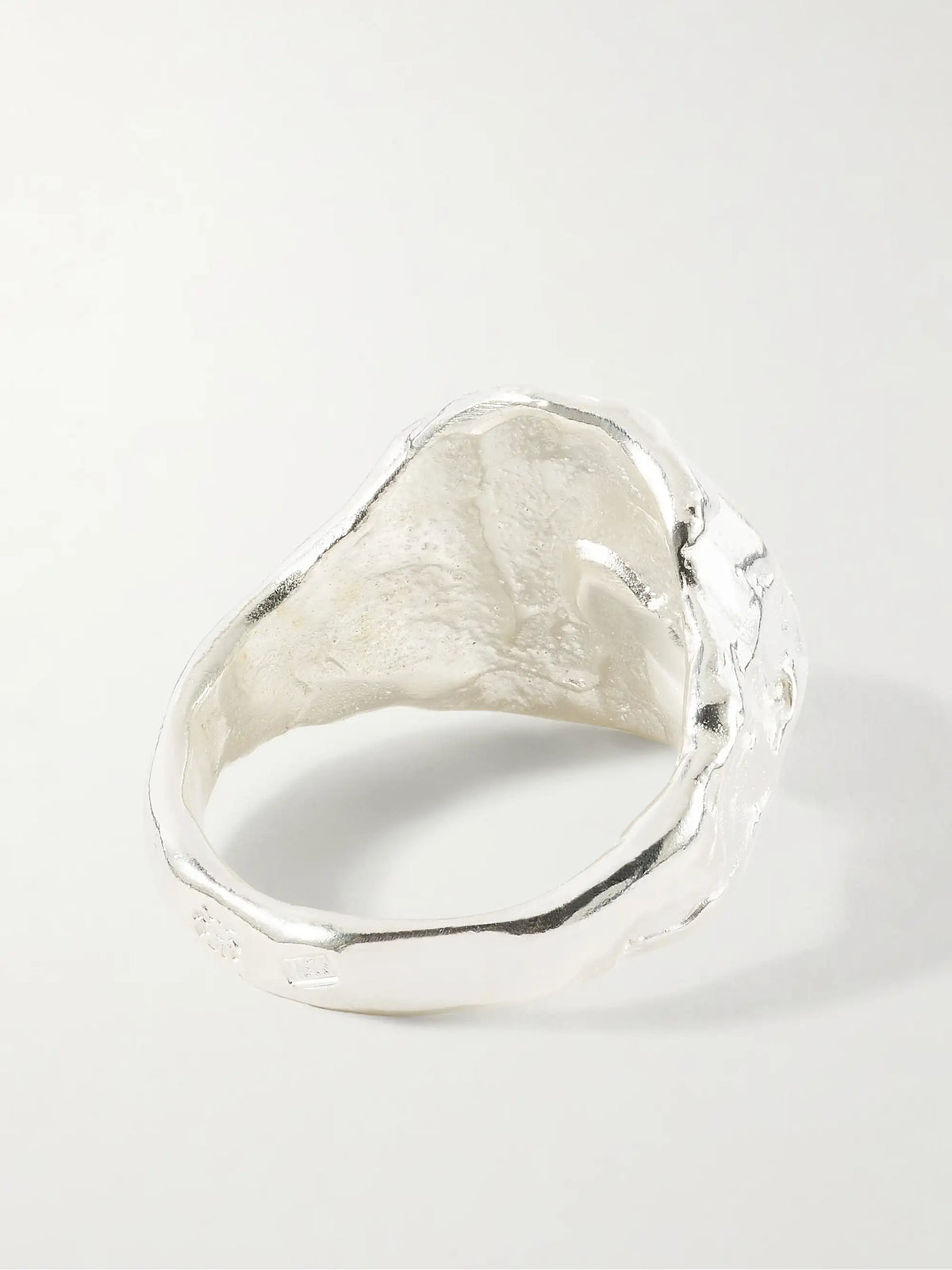 Coco Sterling Silver And Garnet Ring