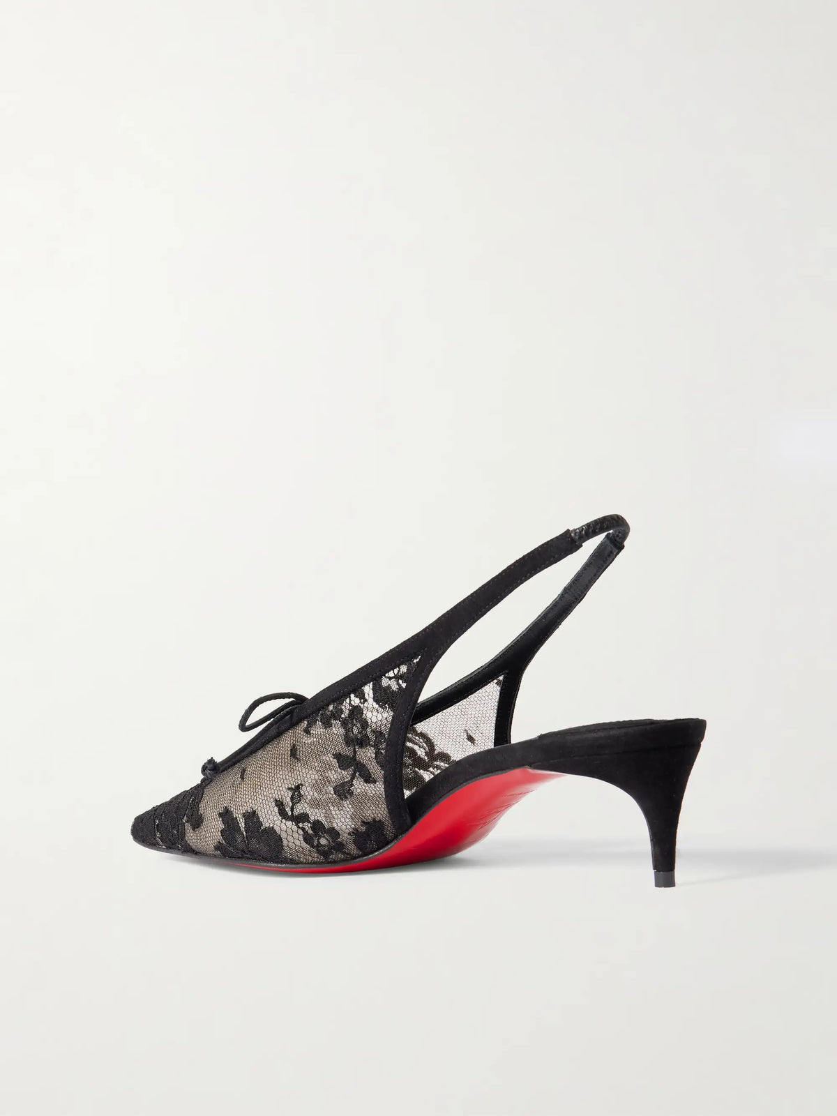 Km 45 Lace Slingback Pumps