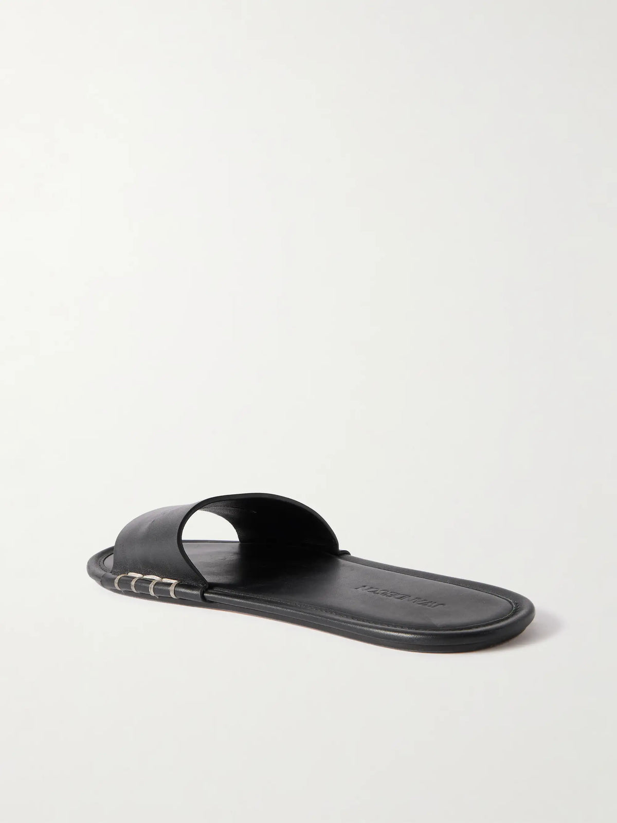 Loafer Leather Slides