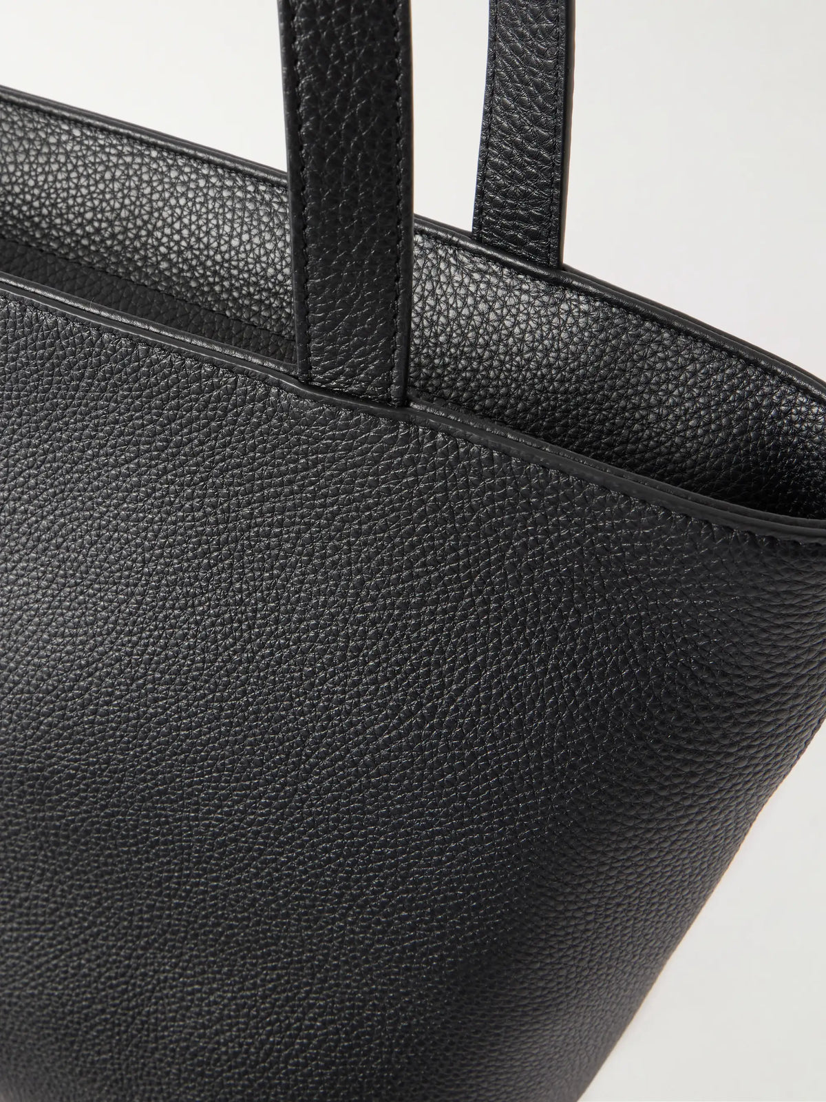 The Row Parker Leather Shoulder Bag