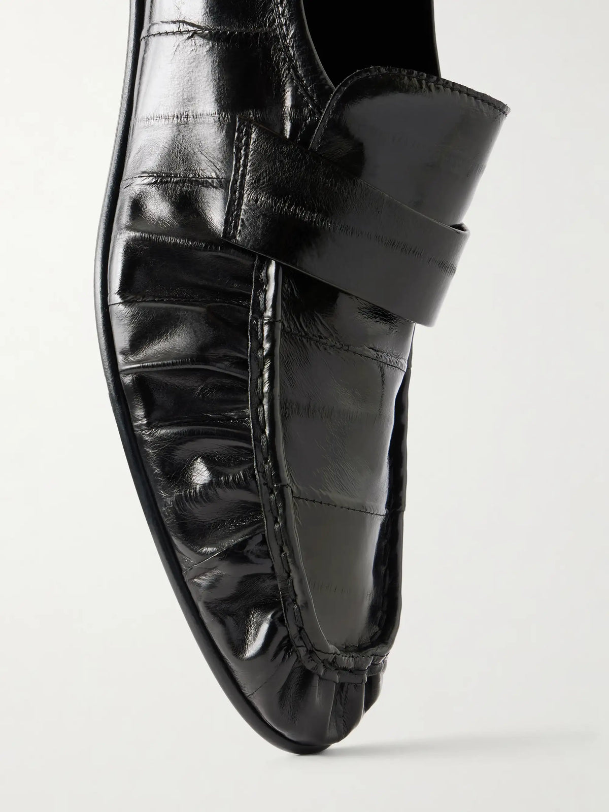 The Row Soft Loafer Two 25 Eel Loafers