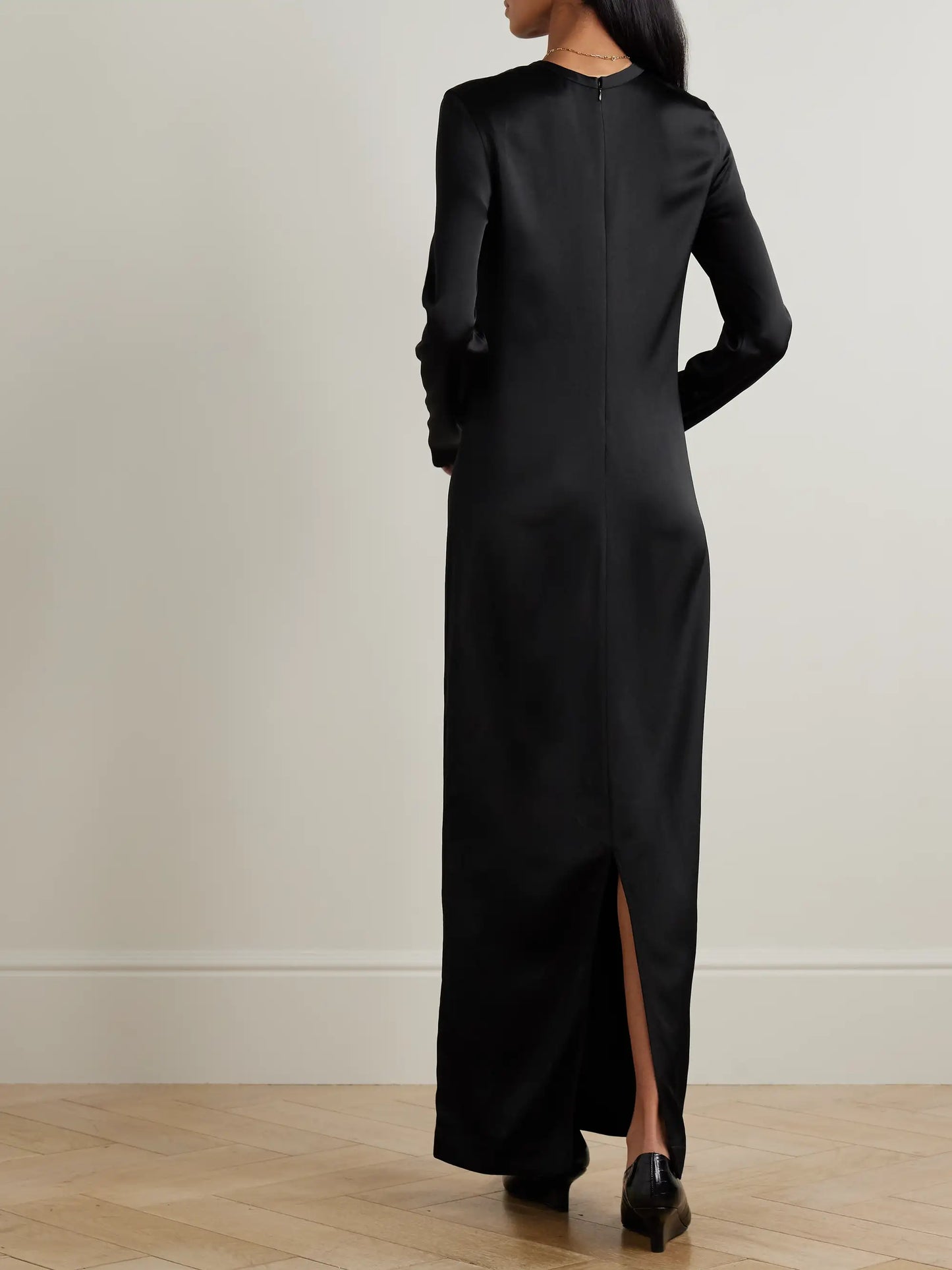 Satin Maxi Dress