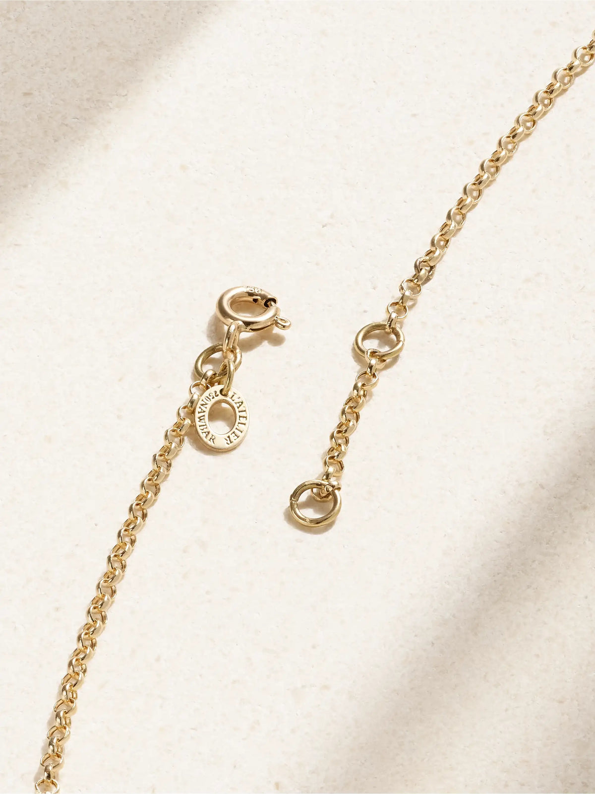 The Warrior Mimmette 18-karat Gold Diamond Necklace