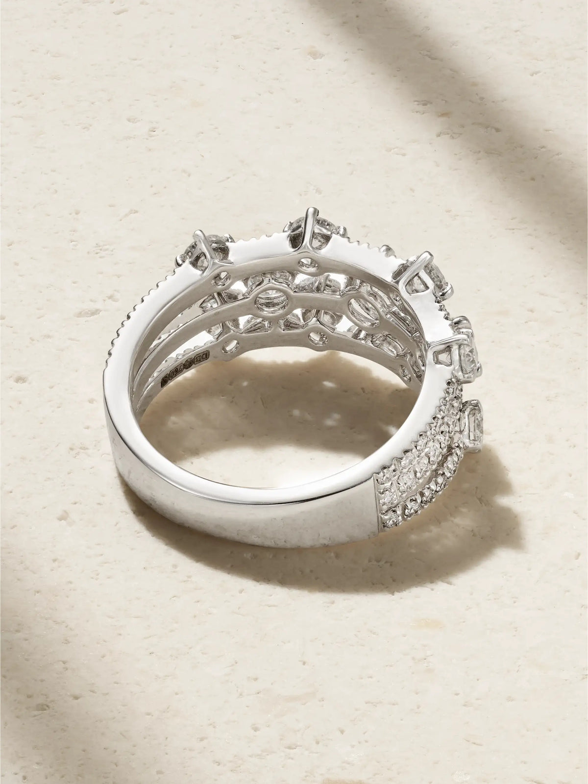 Arpeggia 18-karat White Gold Diamond Ring