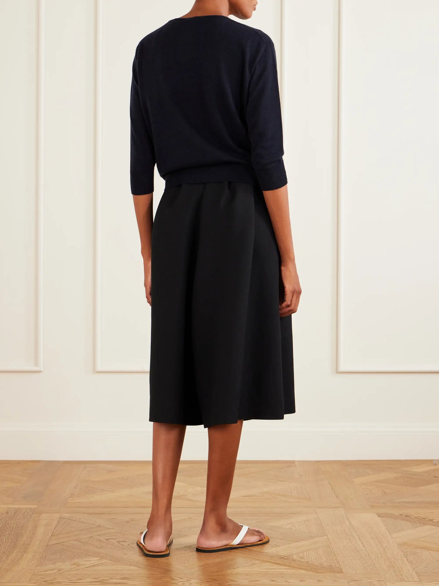 Orchidea Cashmere Knit Sweater