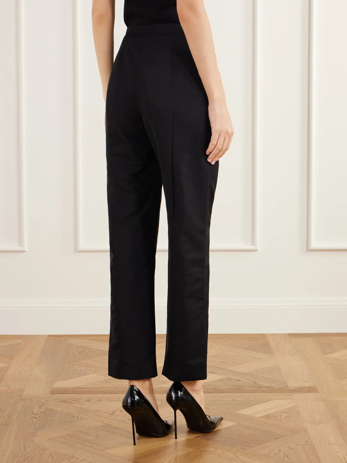 KALLMEYER Nadja Wool-blend Gazar Straight-leg Pants