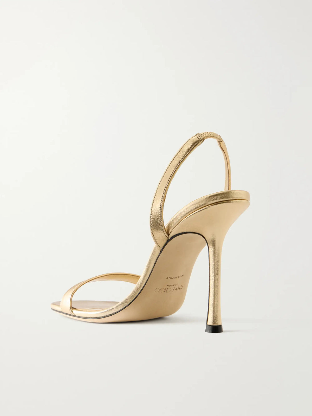 Jenn 100 Metallic Leather Sandals