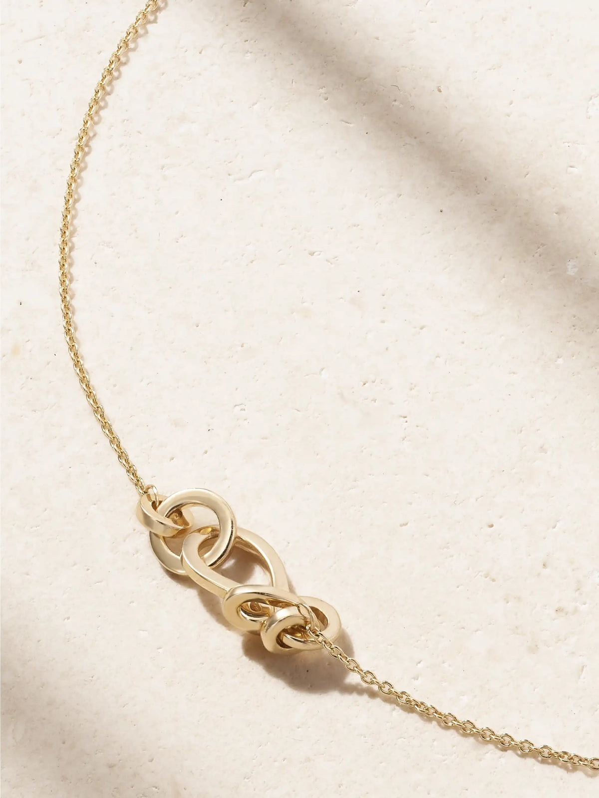 Luna 18-karat Recycled Gold Diamond Necklace