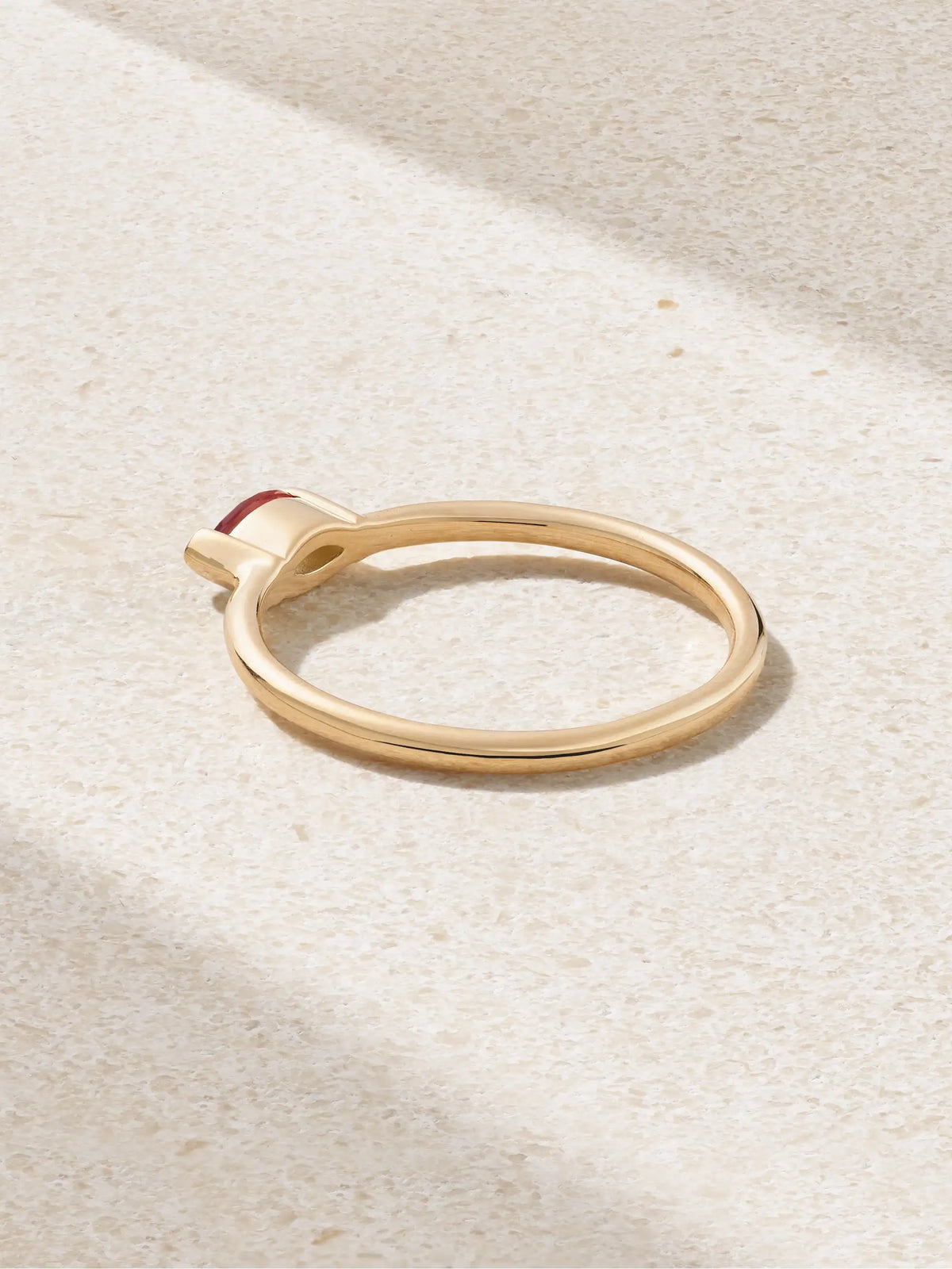 14-karat Recycled Gold Rhodolite Ring