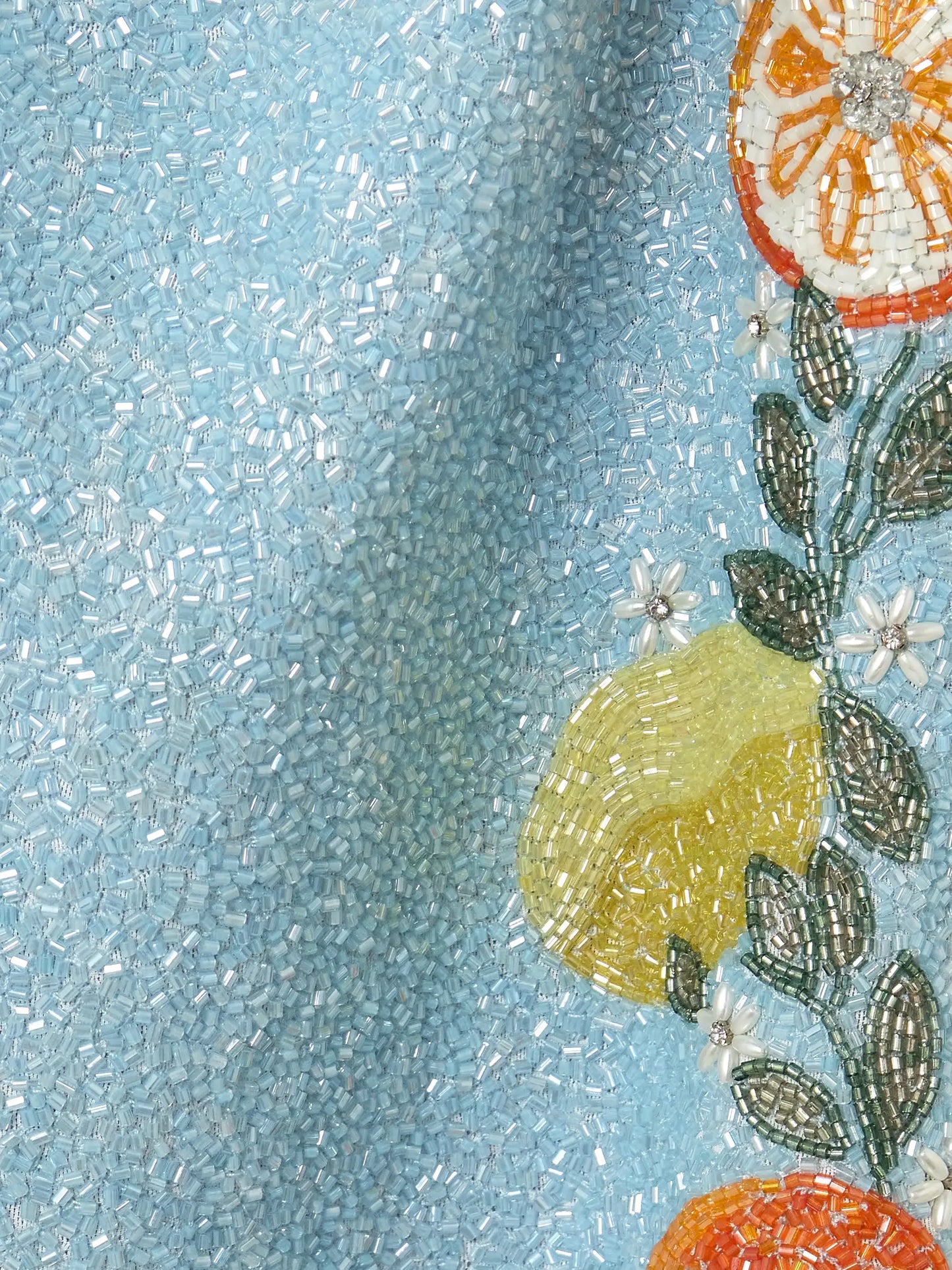 Capri Crystal-embellished Beaded Tulle Mini Dress