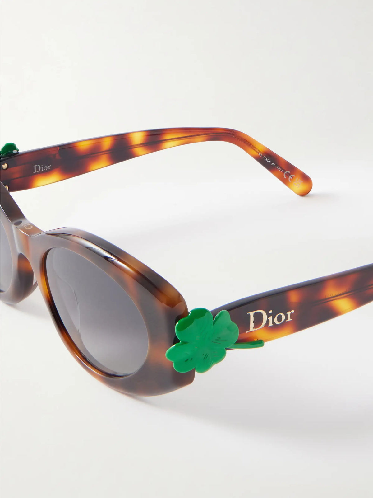 Eyewear Dior clover B1i Round-frame Acetate Sunglasses