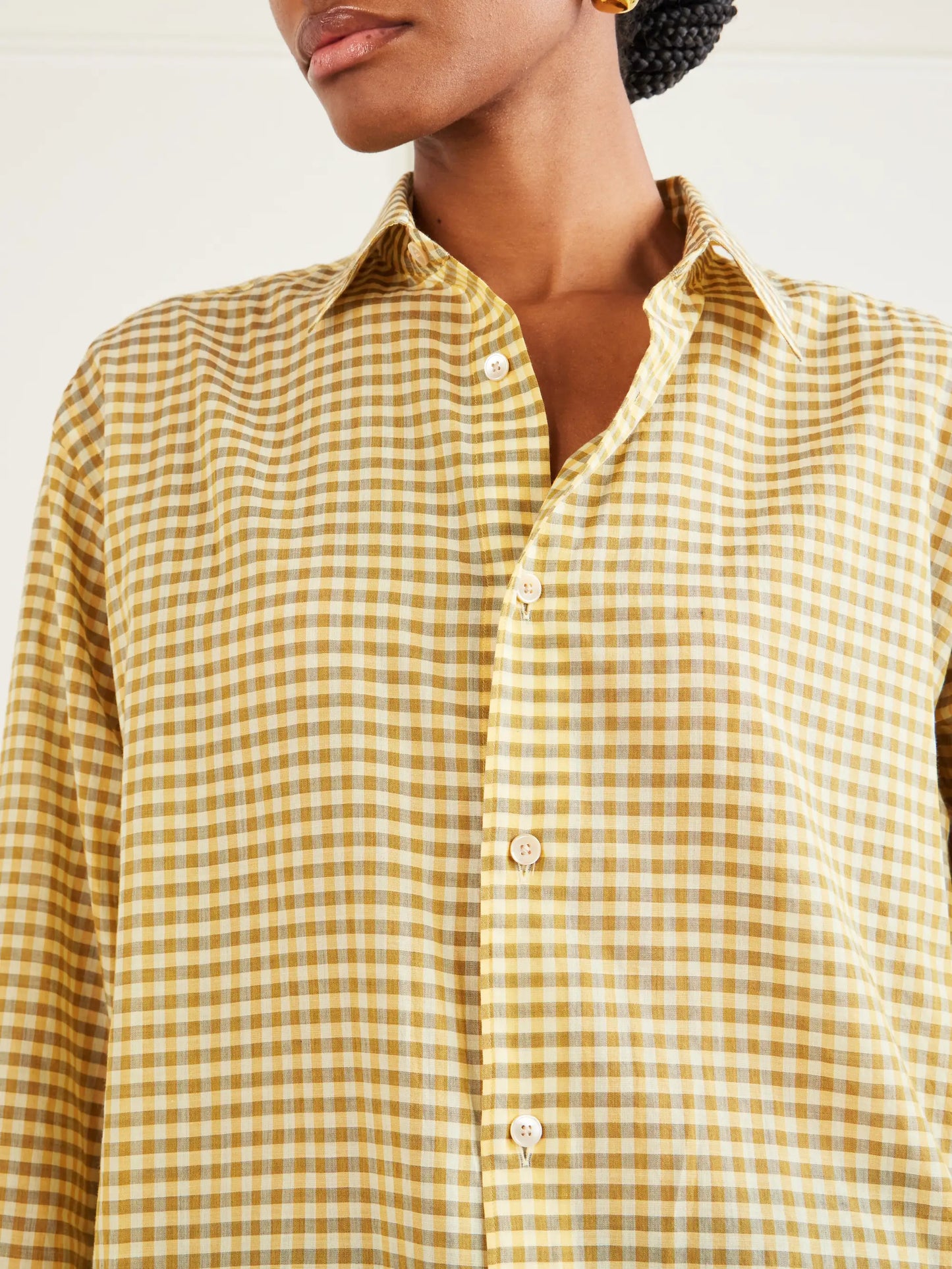 Check Cotton Shirt