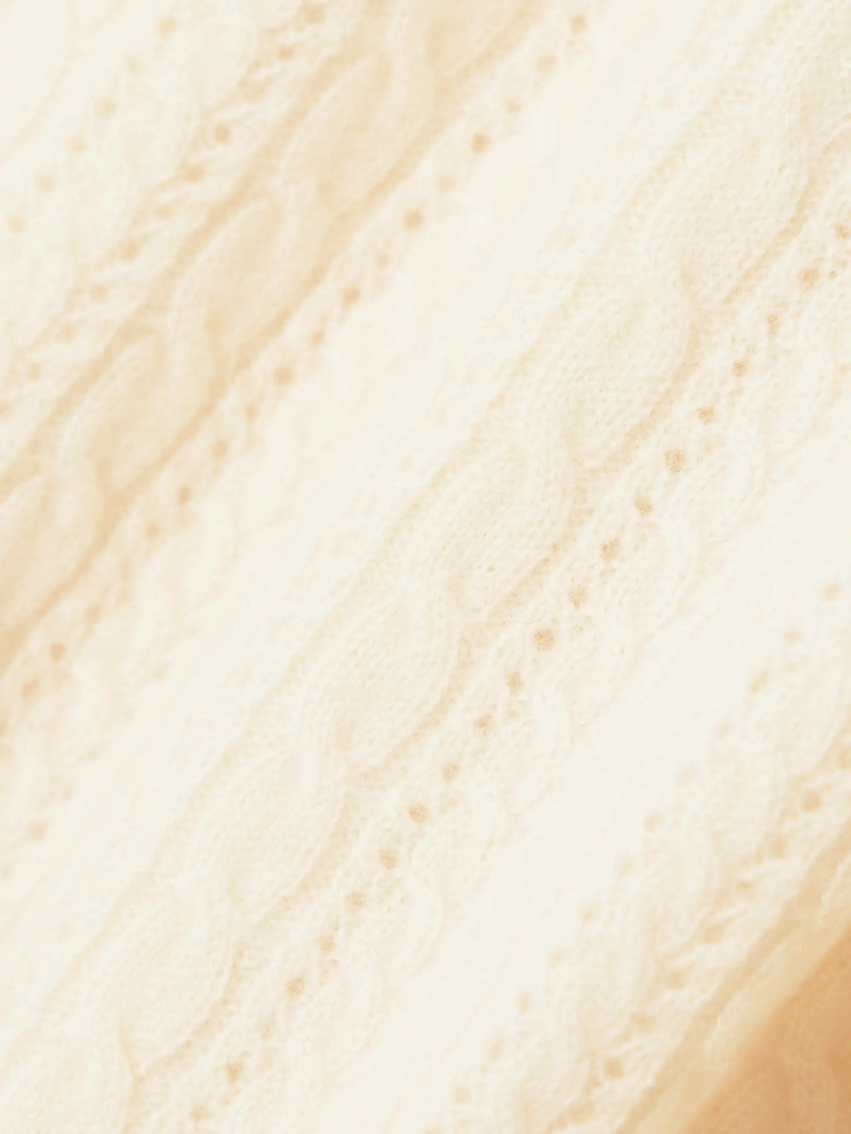 DÔEN Louden Cropped Cable-knit Cashmere Sweater Vest