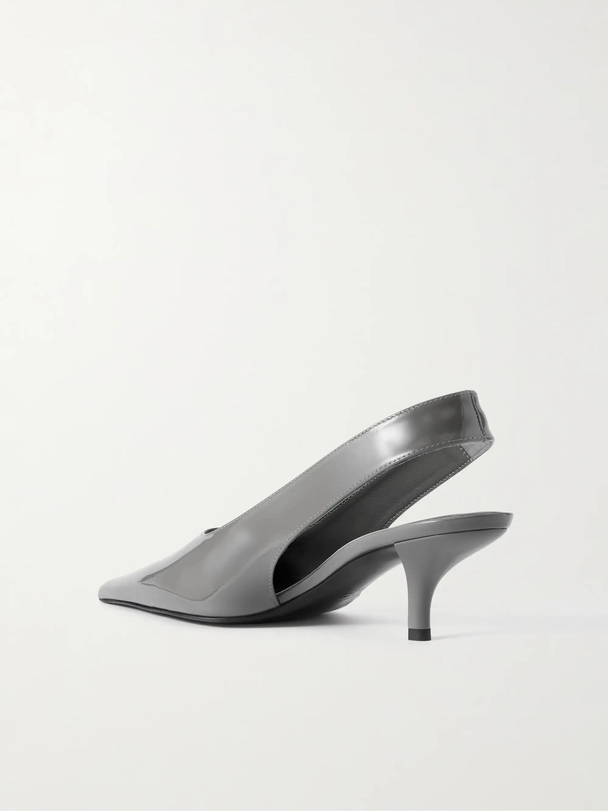 Patent-leather Slingback Pumps
