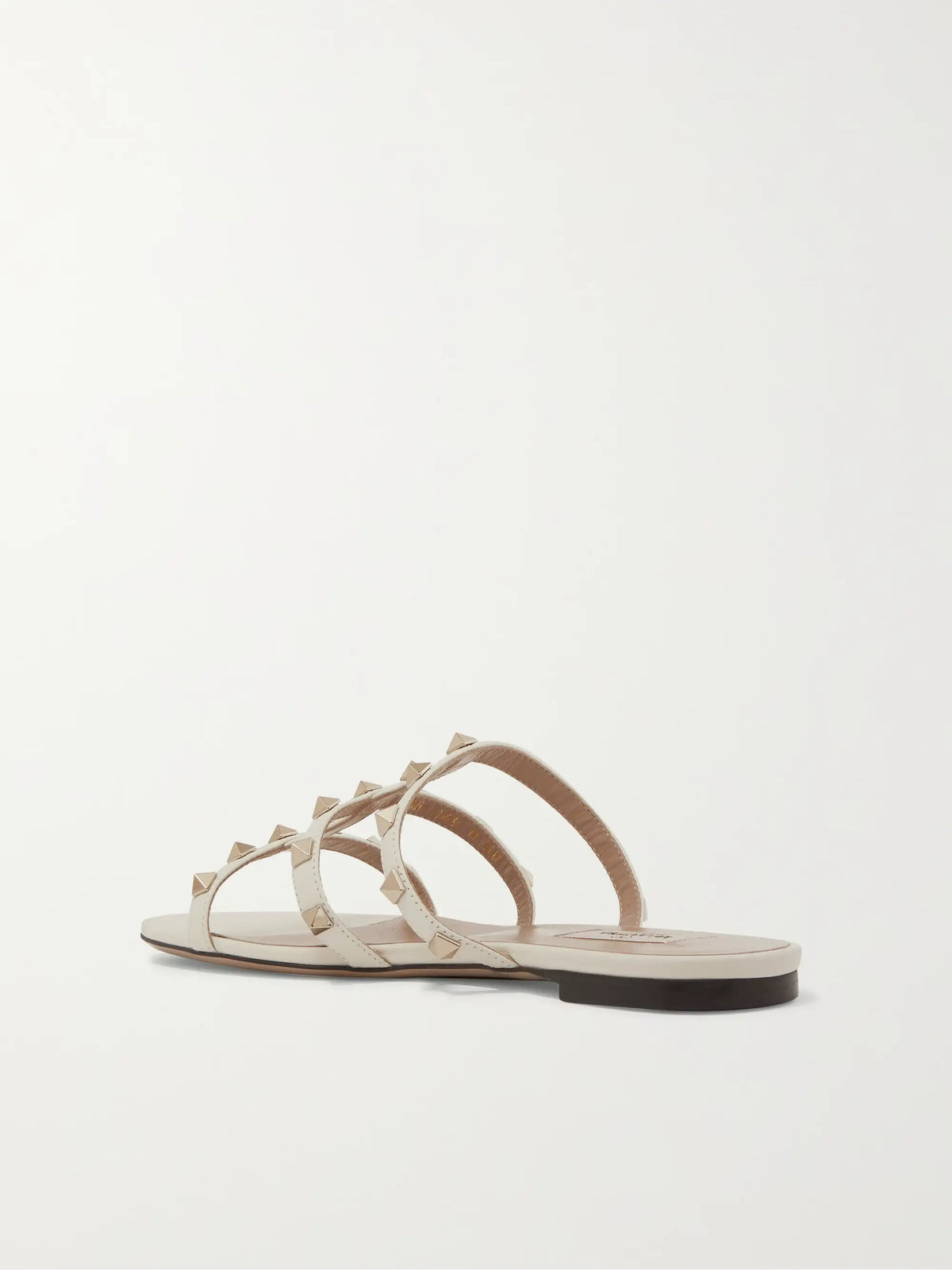 The Rockstud Leather Sandals