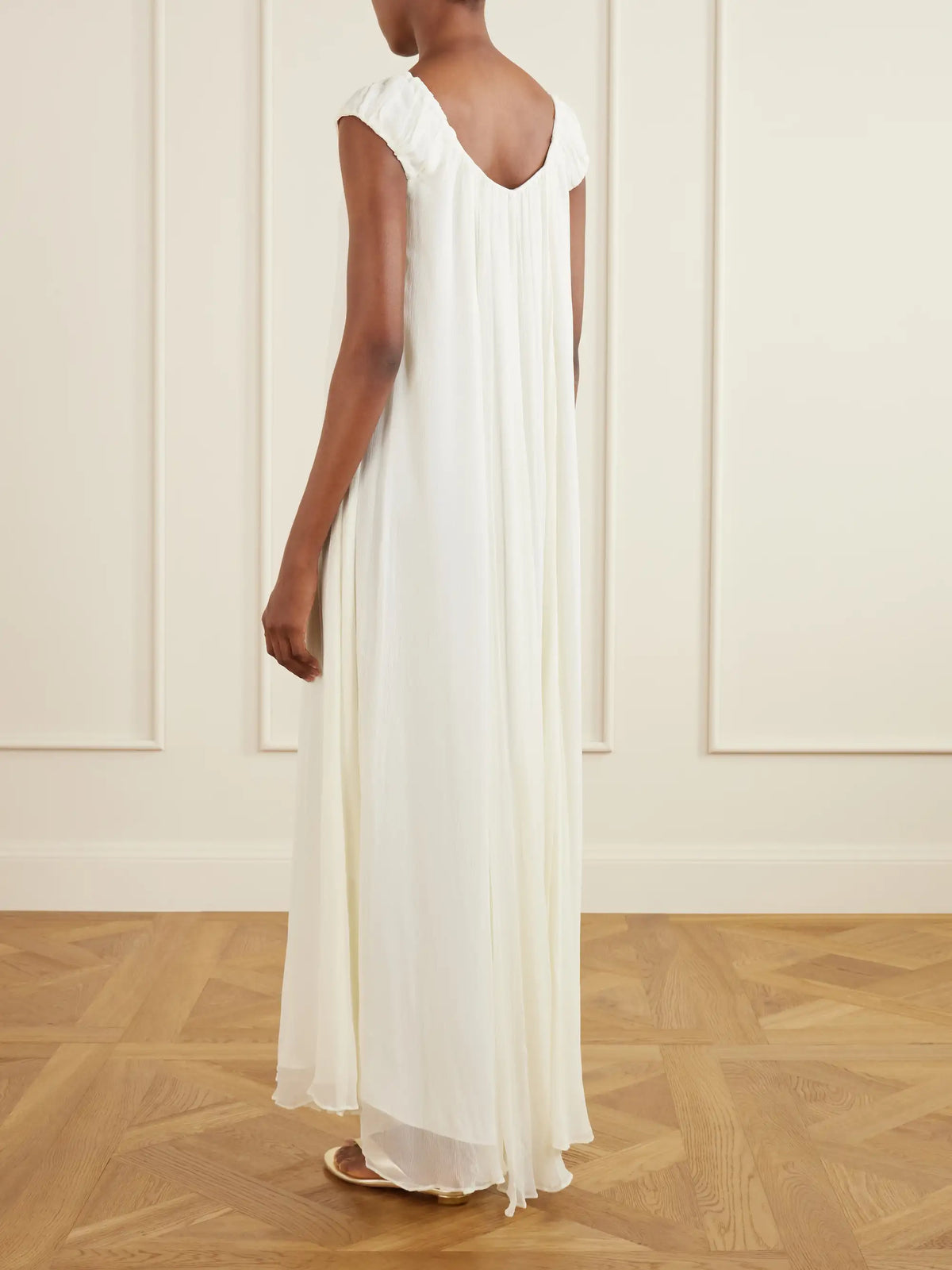 Leda Chiffon Maxi Dress