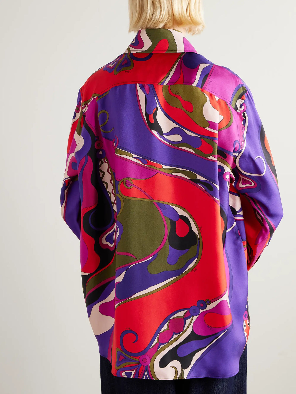 PUCCI Printed Silk Shirt