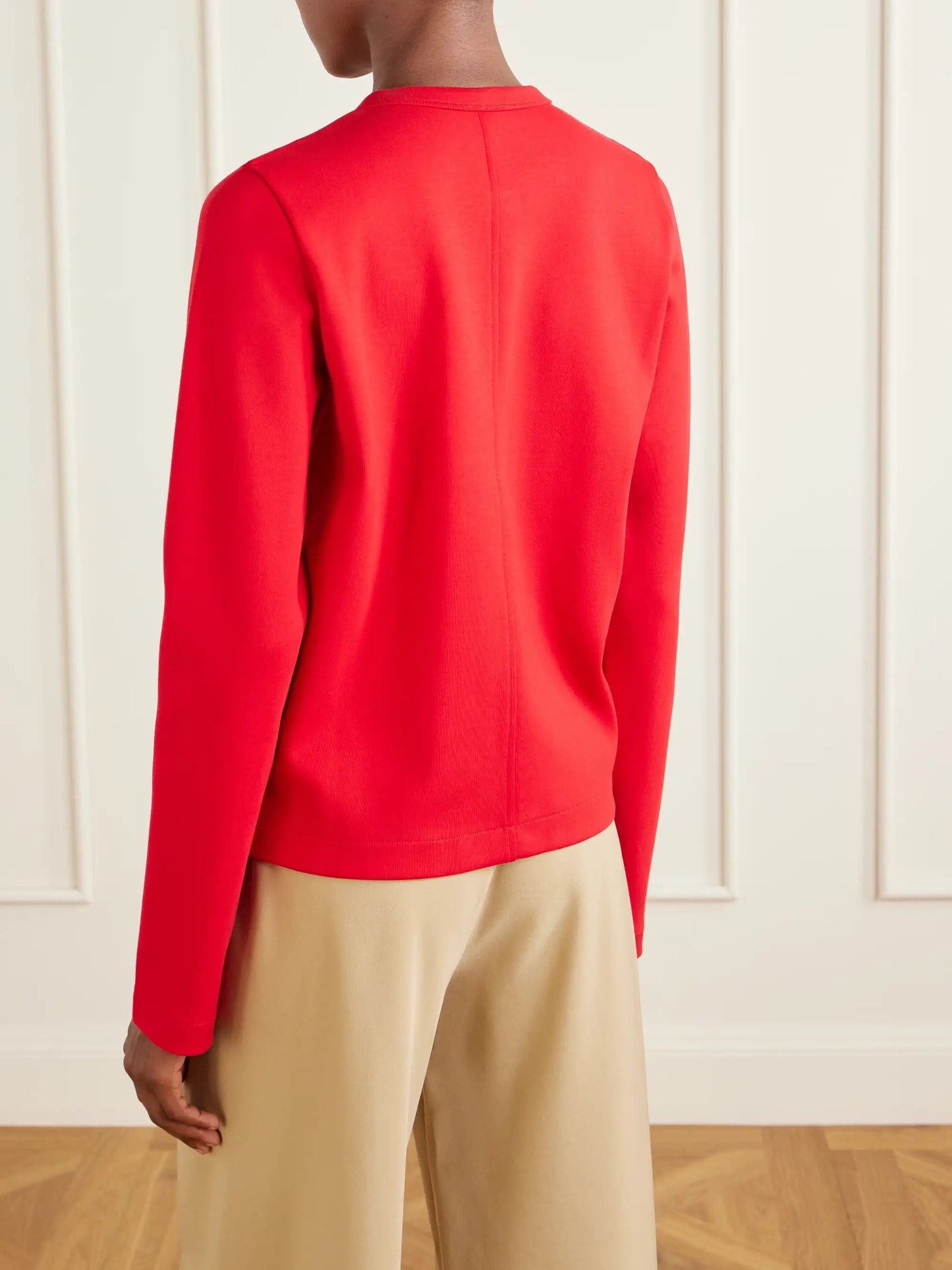 Poppy Organic Cotton-jersey Cardigan
