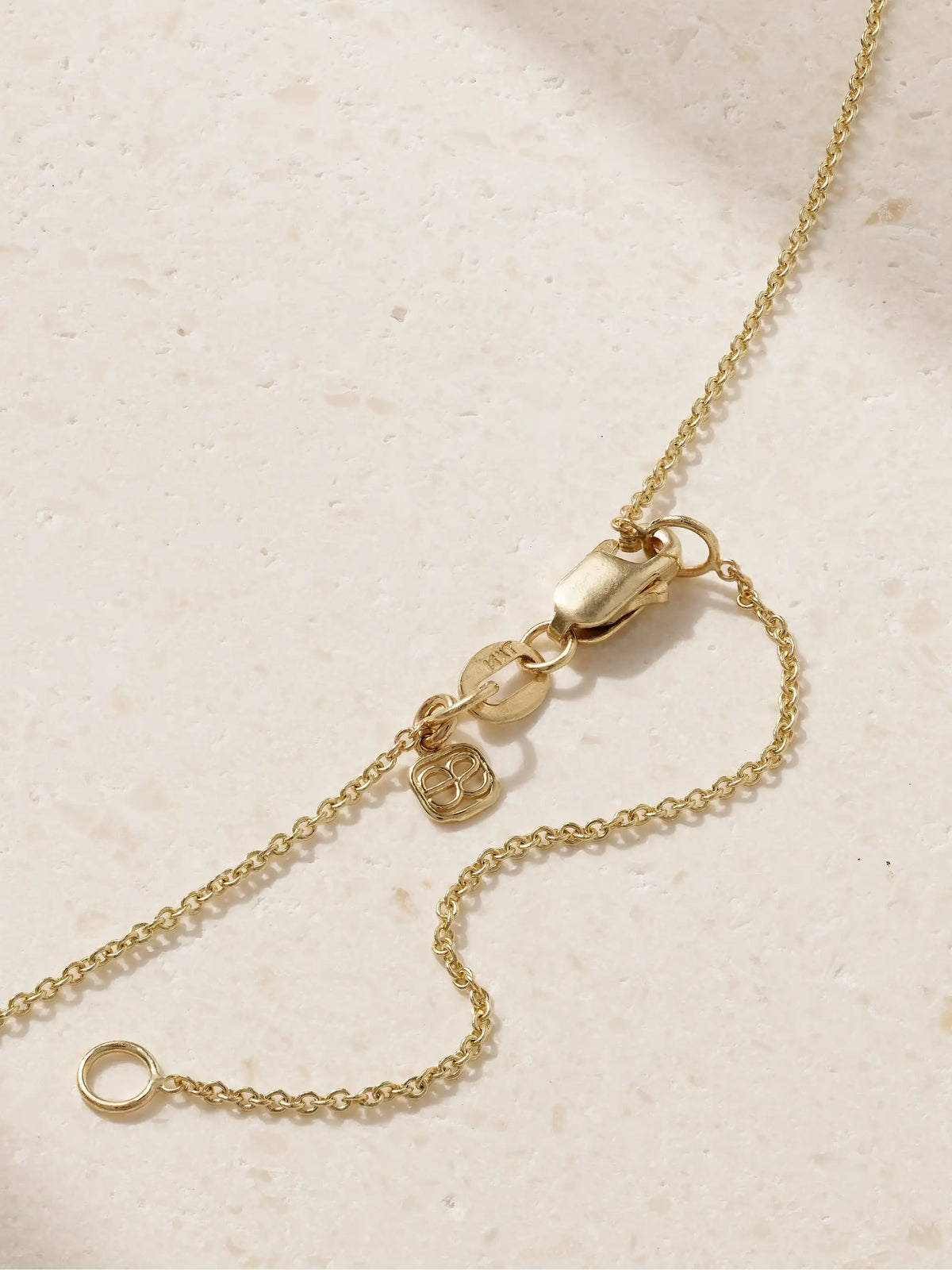 Pure Initial 14-karat Gold Necklace