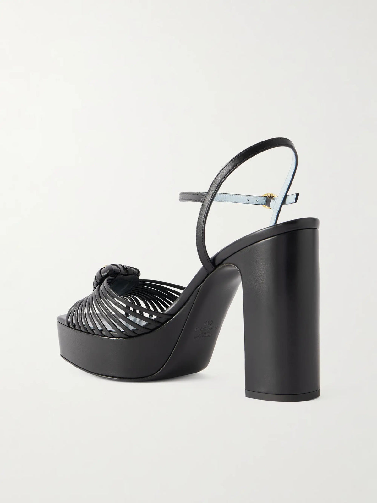 Royal 115 Embellished Leather Platform Sandals