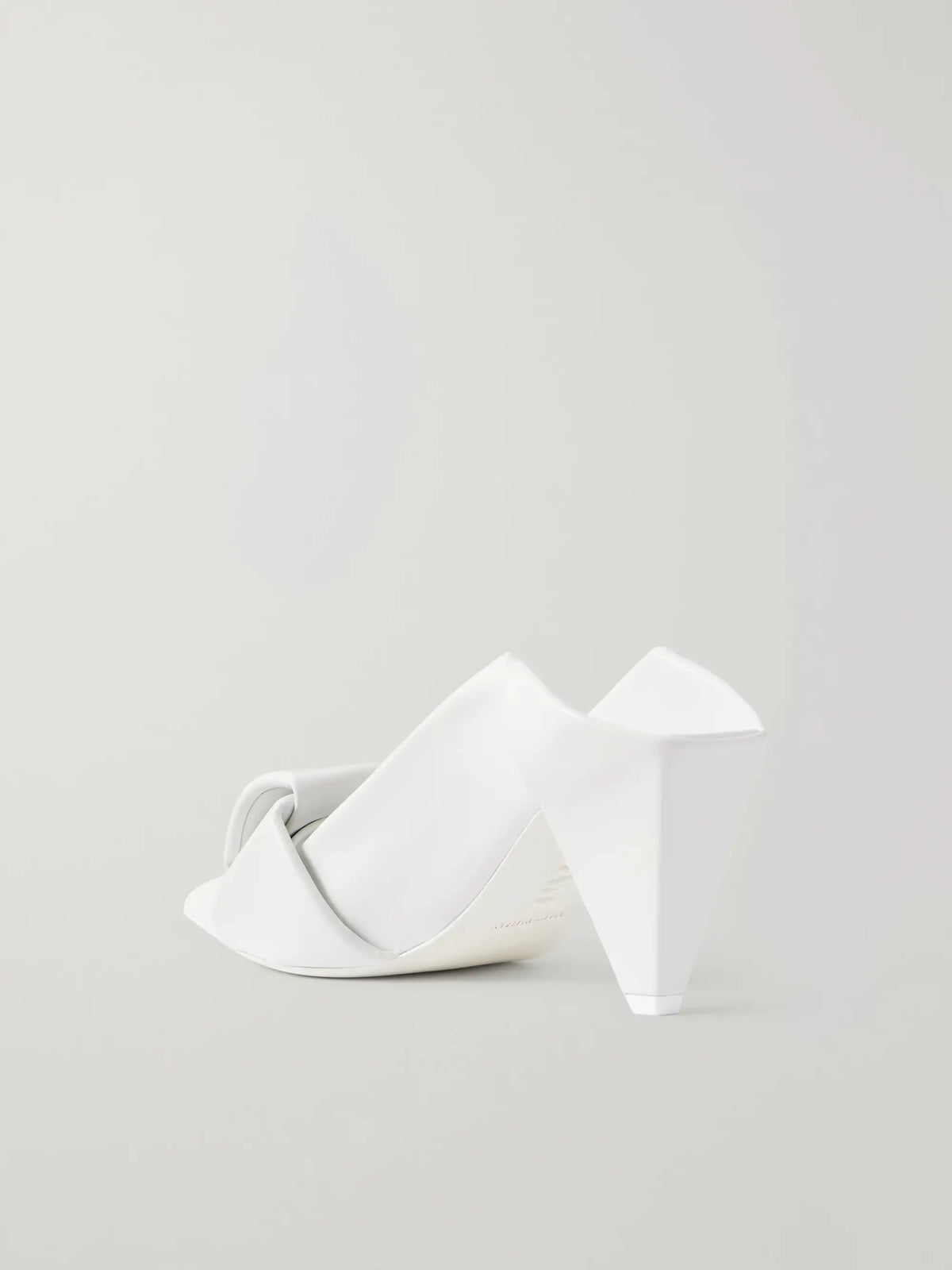 Origami Leather Pumps