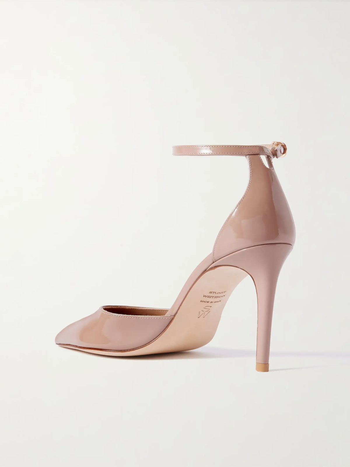 Stuart Power Strap Patent-leather Pumps