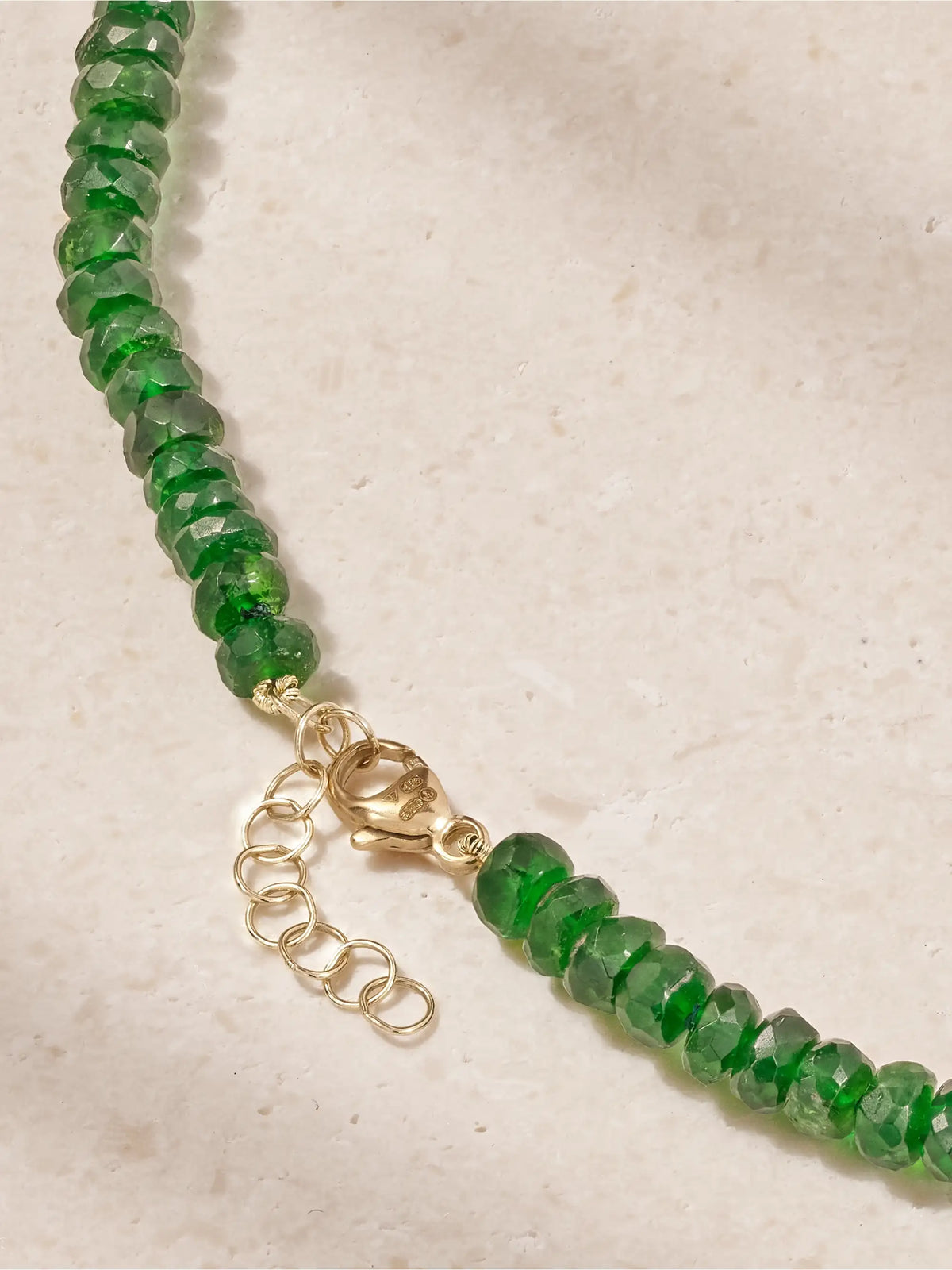 14-karat Gold Oracle Chrome Diopside Necklace