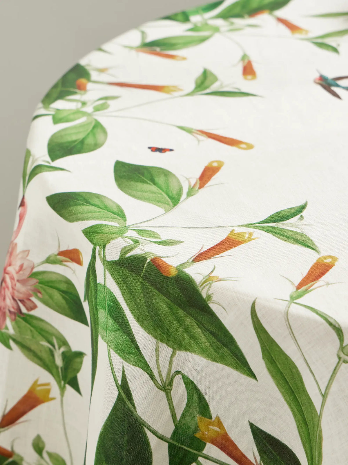 + Beto Val Large Printed Linen Tablecloth