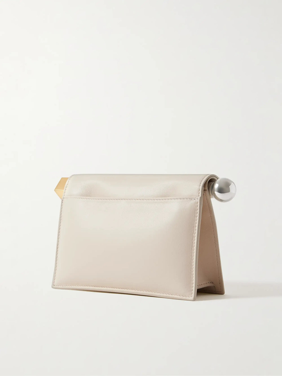 Pochette Small Embellished Leather Clutch
