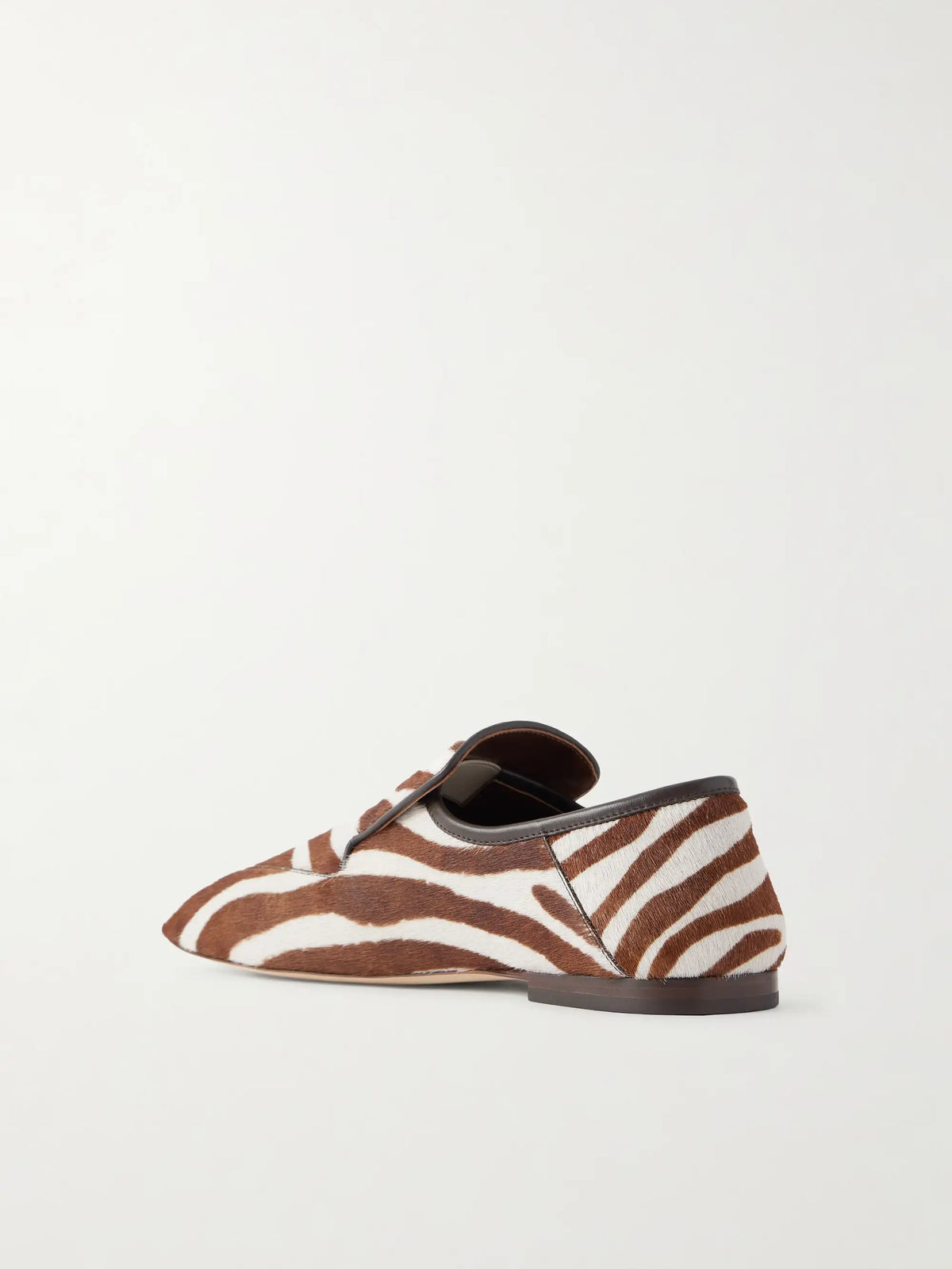 Dakar Zebra-print Calf Hair Loafers