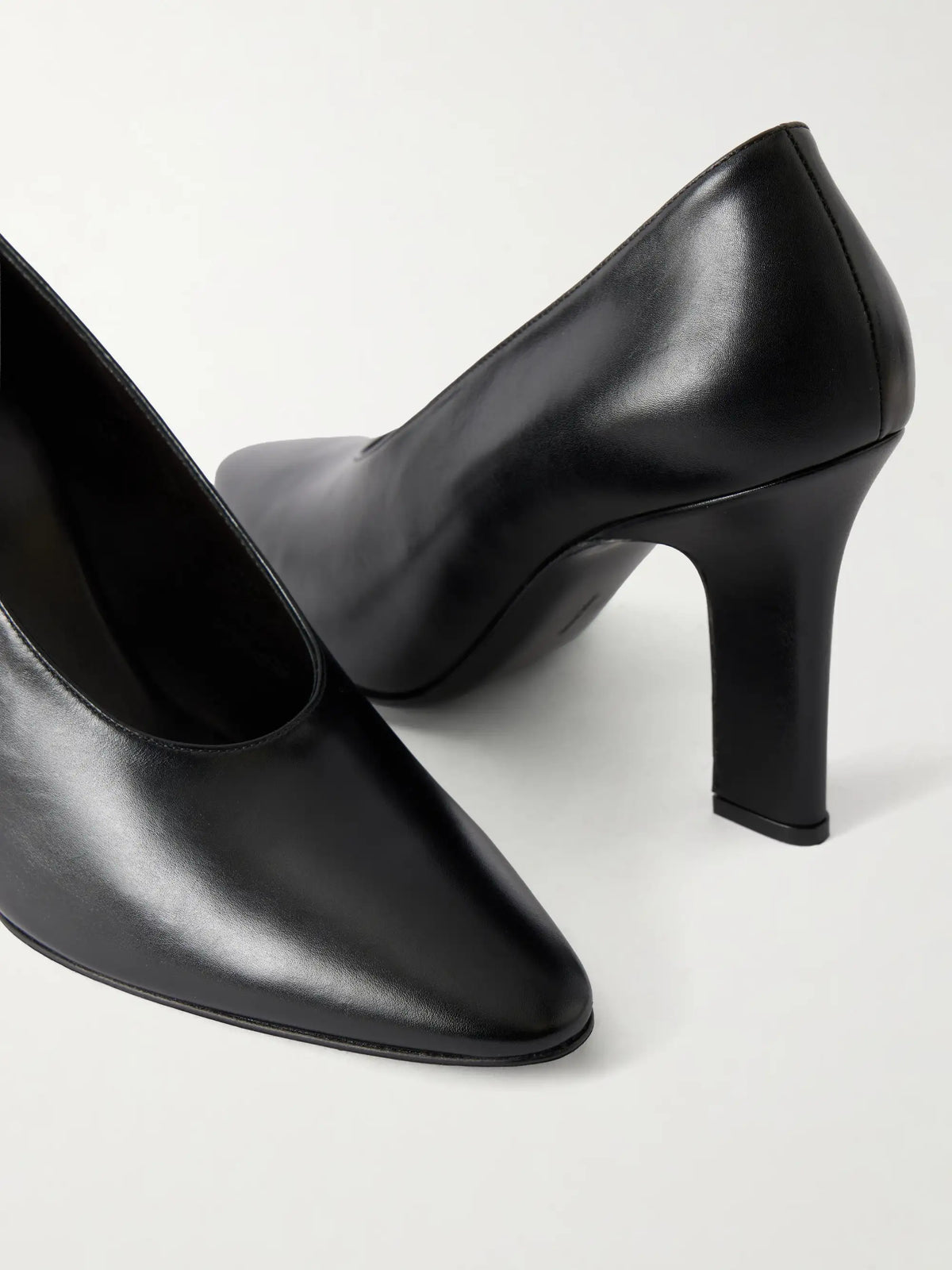 The Row Sylvia 90 Leather Pumps