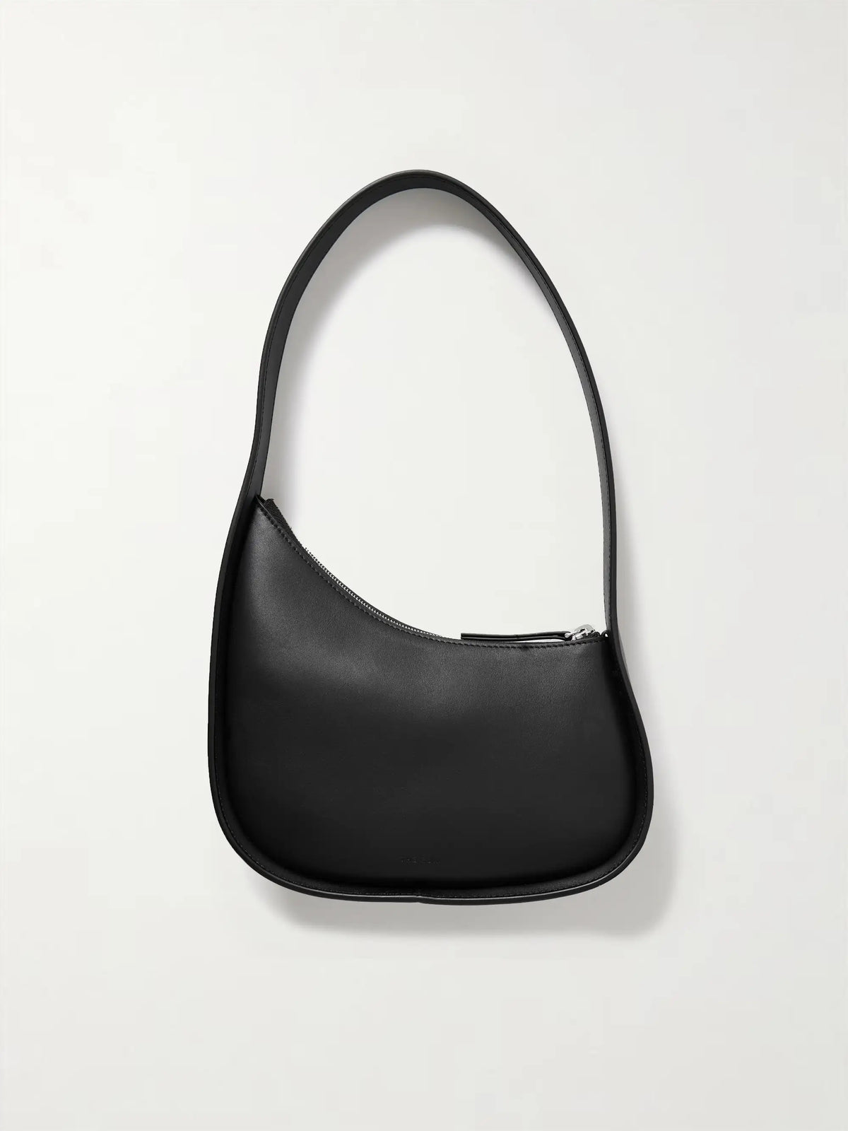 Half Moon Leather Shoulder Bag