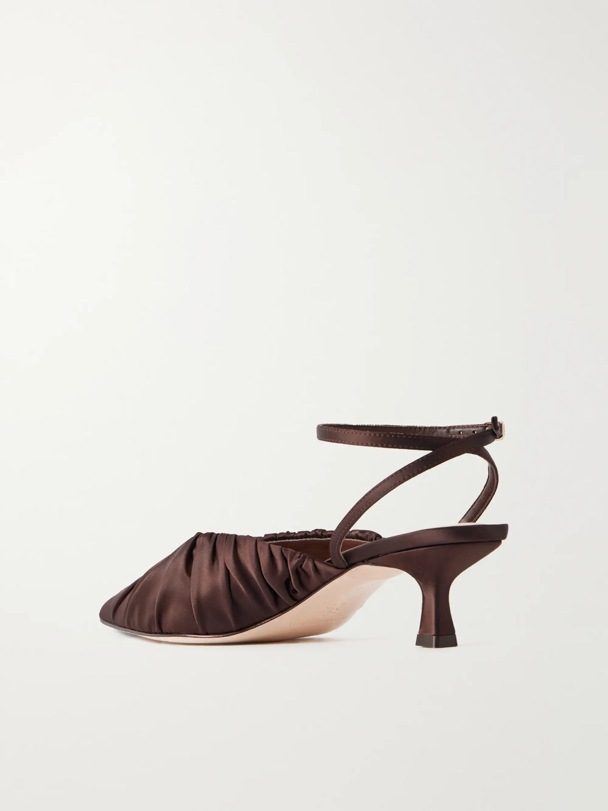 Loeffler Randall Rio 35 Gathered Satin Pumps