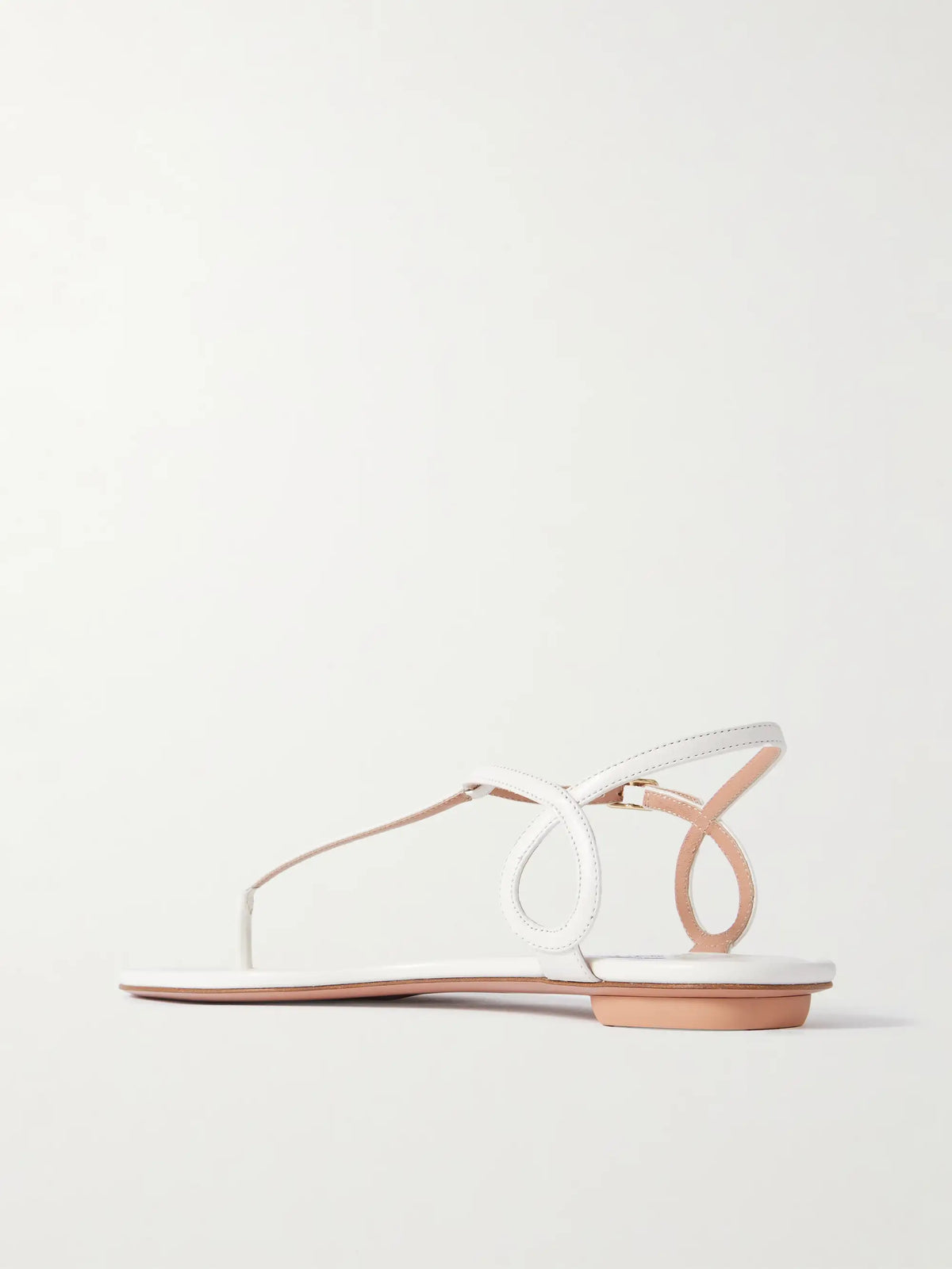 Almost Bare Leather Sandals