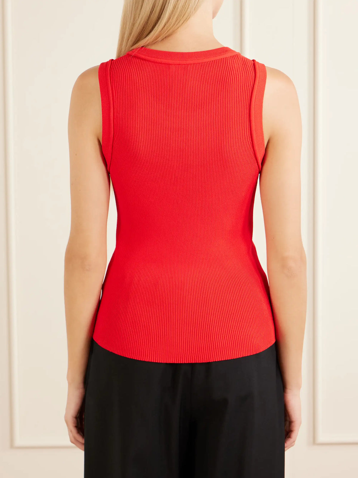 LOEWE Anagram-embroidered Ribbed Tank