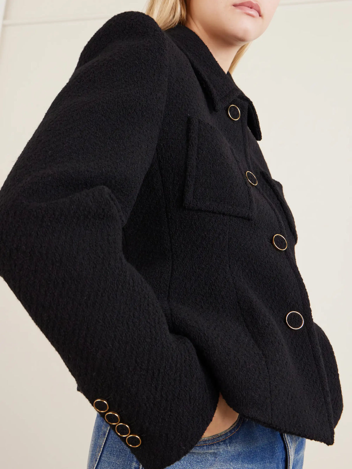 Wool-blend Bouclé Jacket