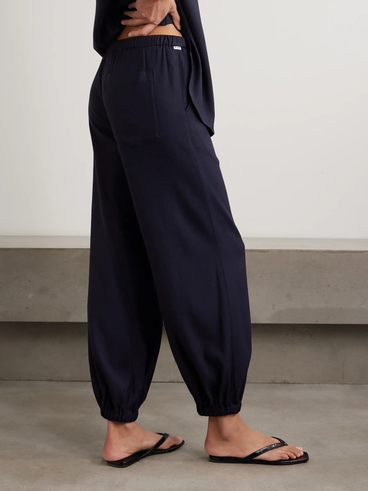 Bubble Twill Balloon Pants