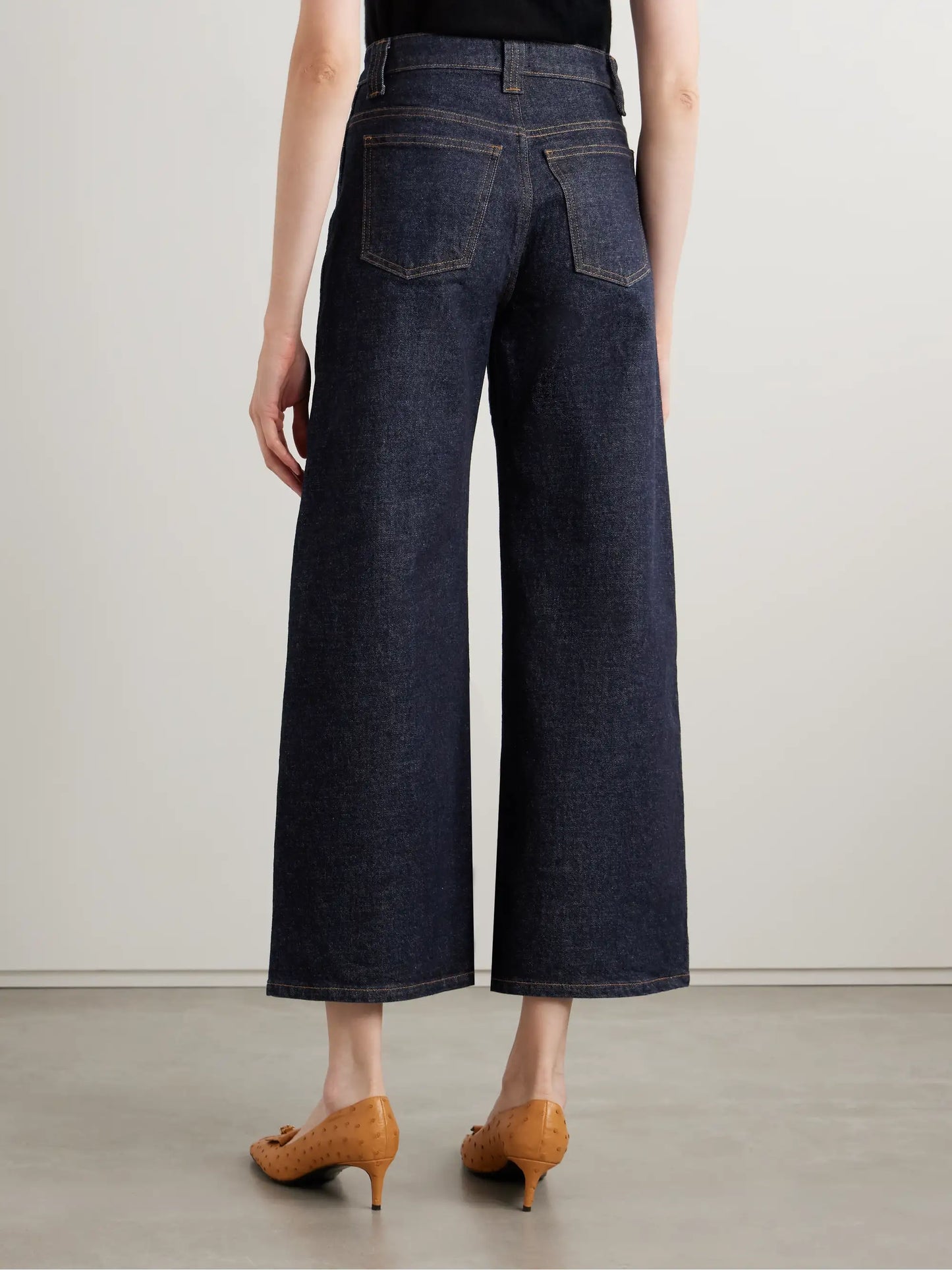 Delina High-rise Straight-leg Jeans