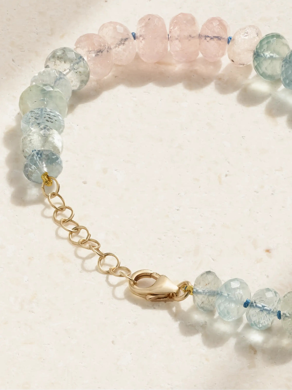 14-karat Gold Morganite Bracelet