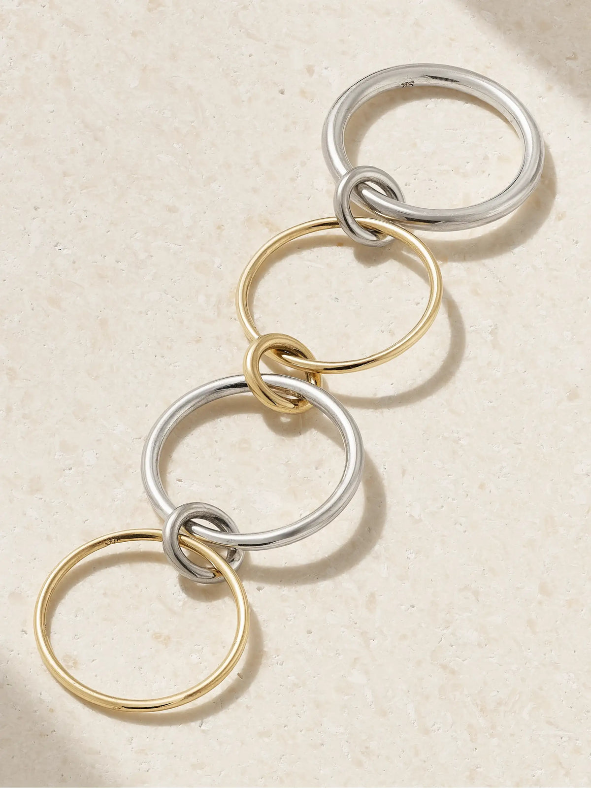 Pisces 18-karat Gold And Sterling Silver Ring